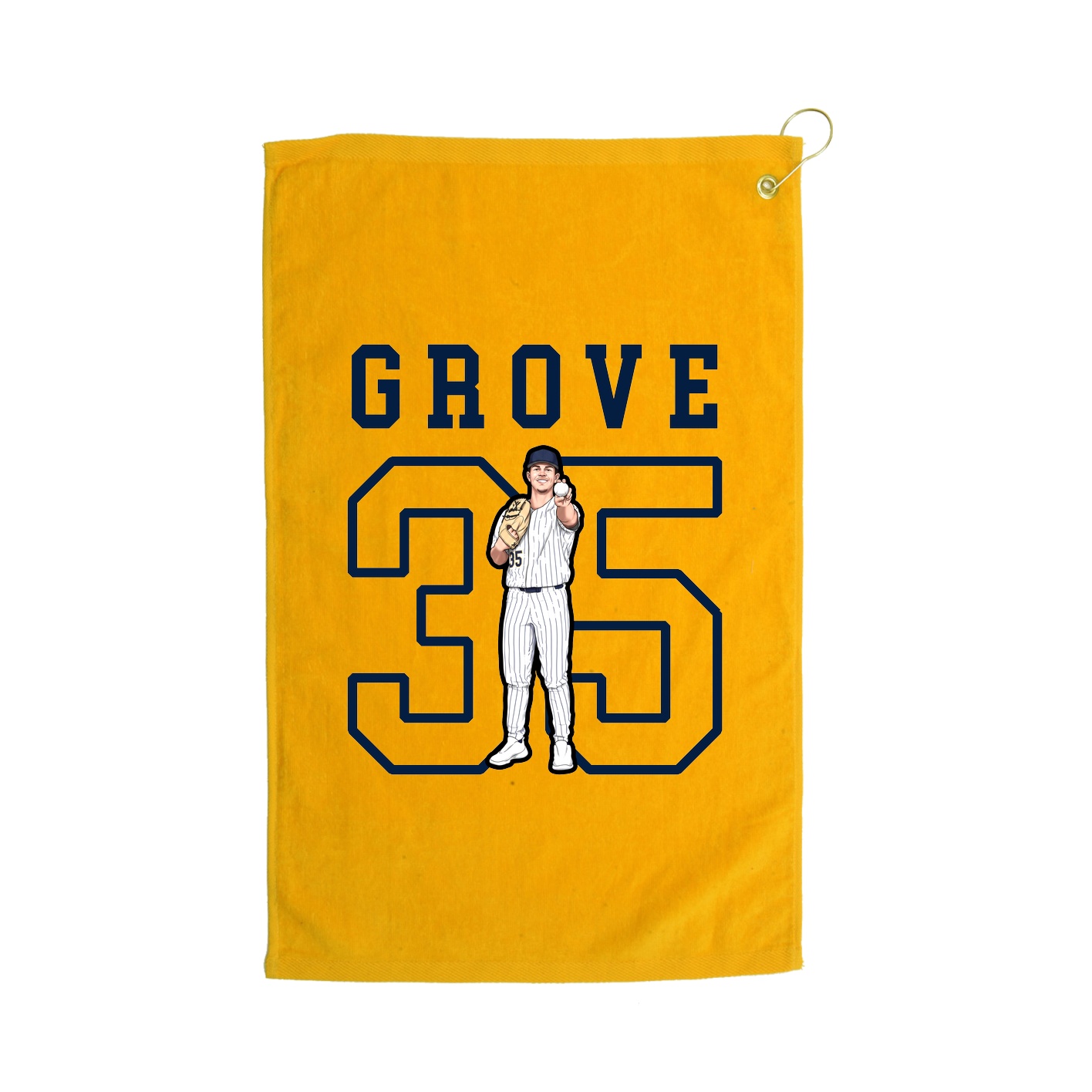 Golf Towel — Shirsey in Gold