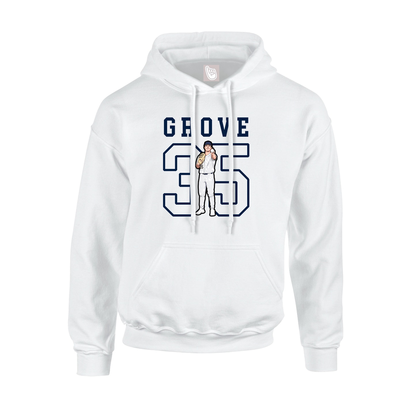 Youth Hoodie — Shirsey in White