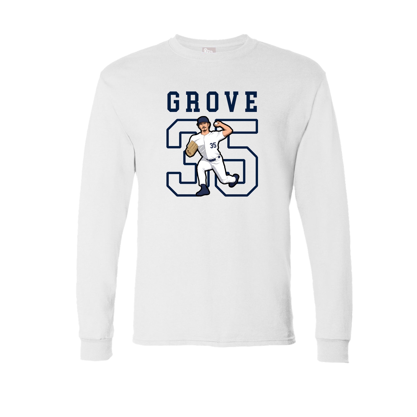 Long Sleeve Tee — Shirsey in White