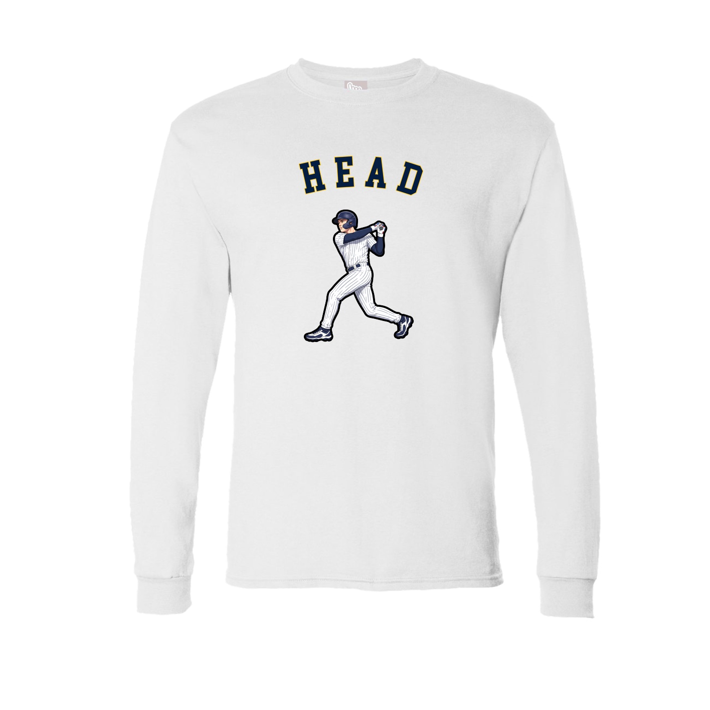 Long Sleeve Tee — Shirsey Arch in White