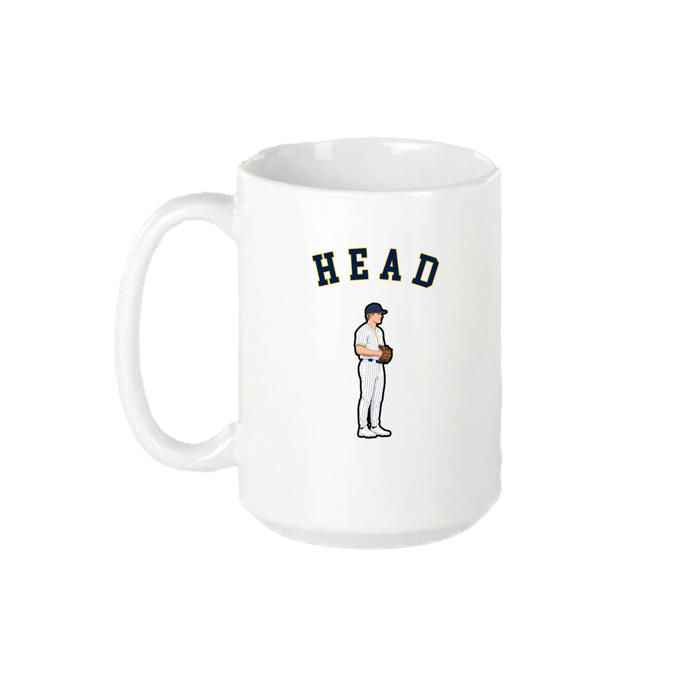 15oz Coffee Mug — Shirsey Arch in White