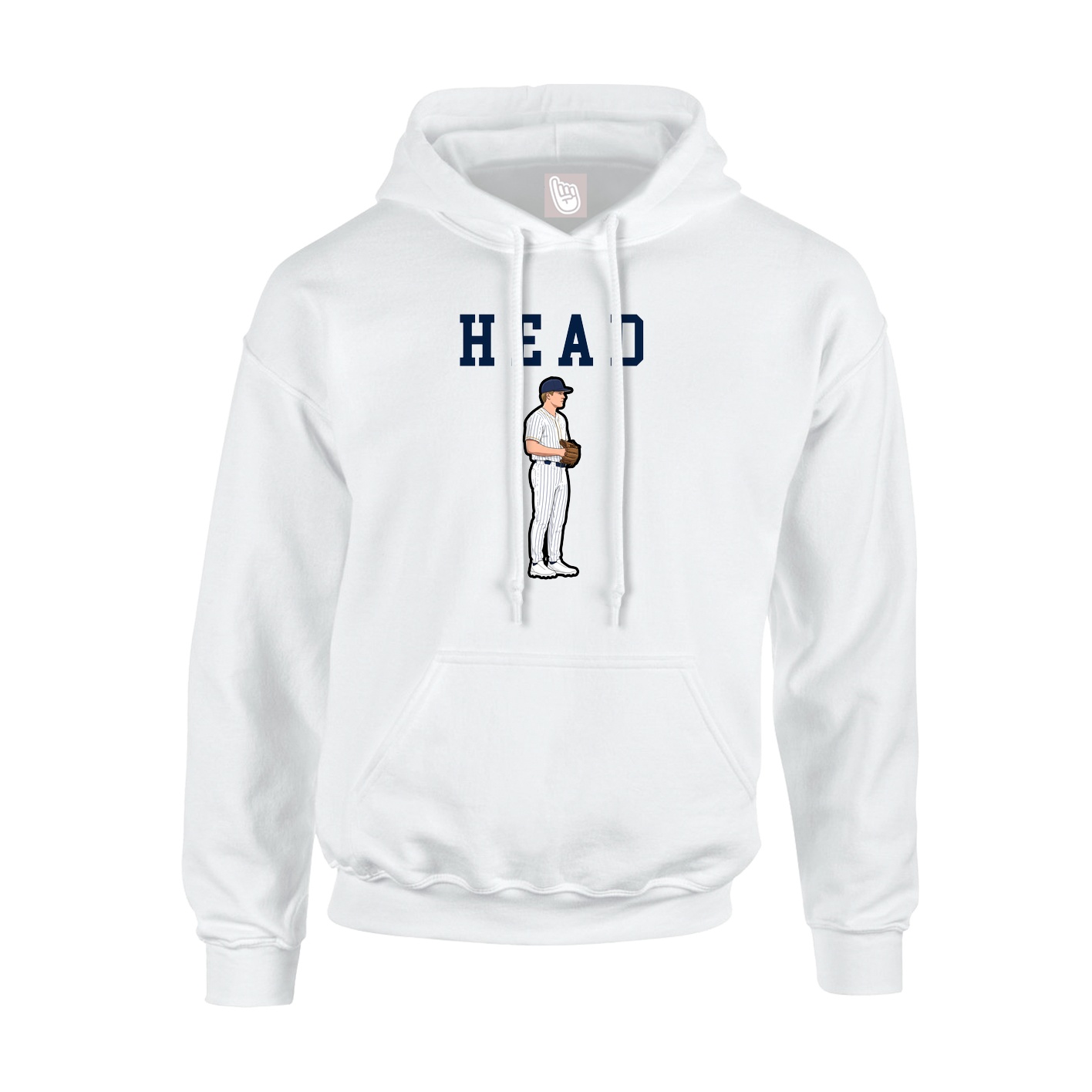 Youth Hoodie — Shirsey in White
