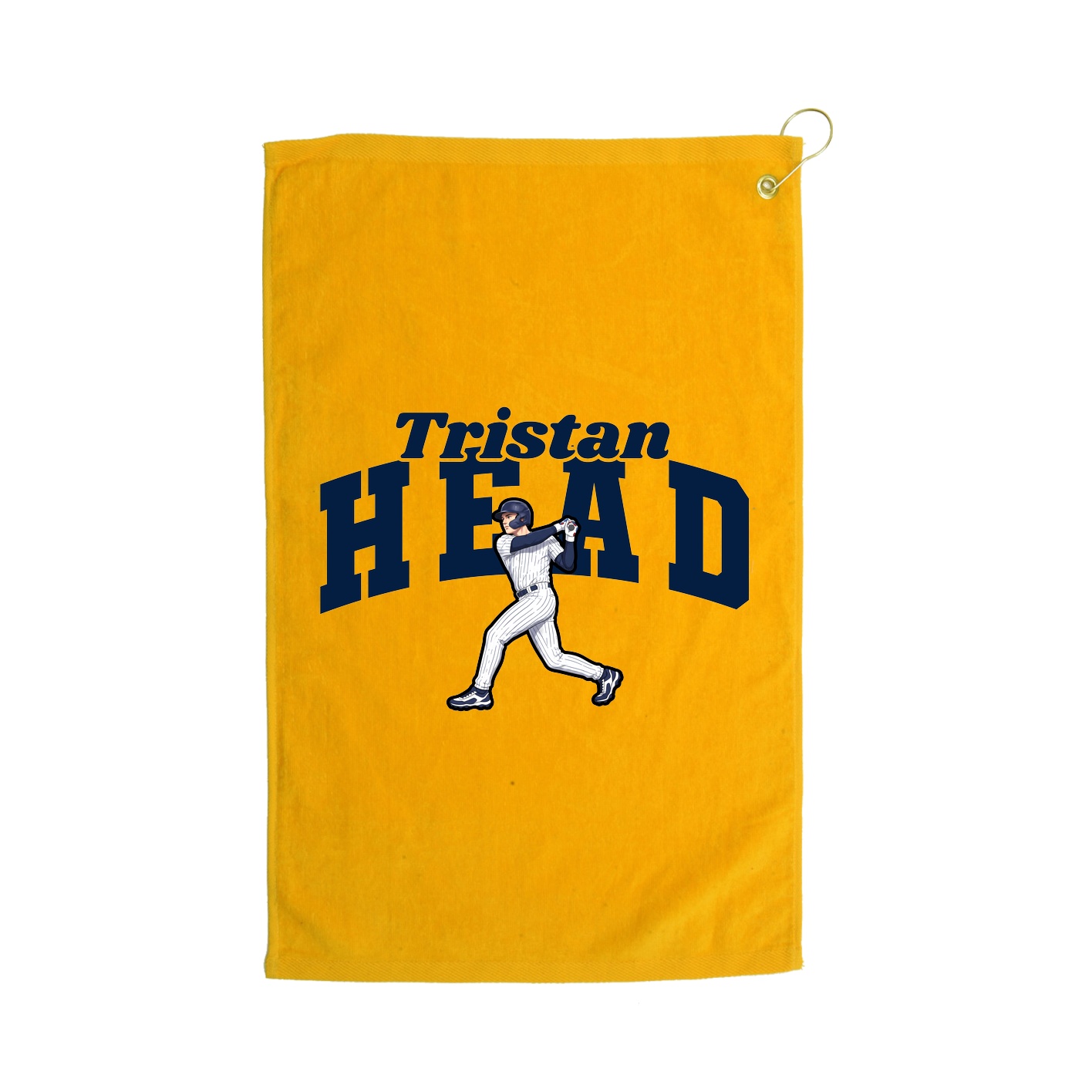 Golf Towel — Signature Arch in Gold