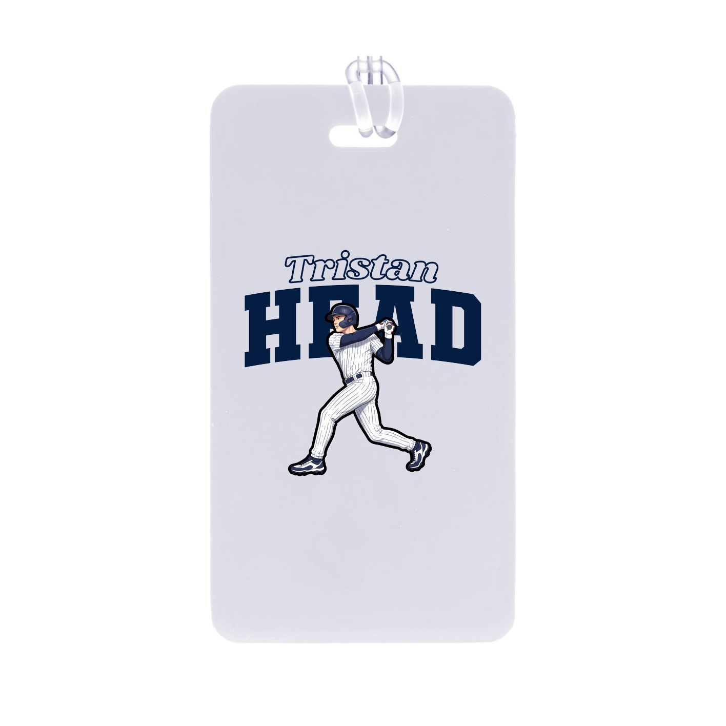 Bag Tag — Name Arch in Classic