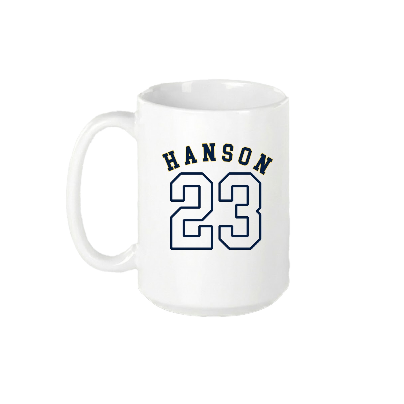15oz Coffee Mug — Shirsey Arch in White