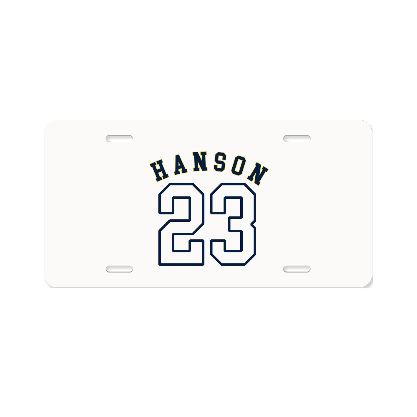 License Plate — Shirsey Arch in Classic