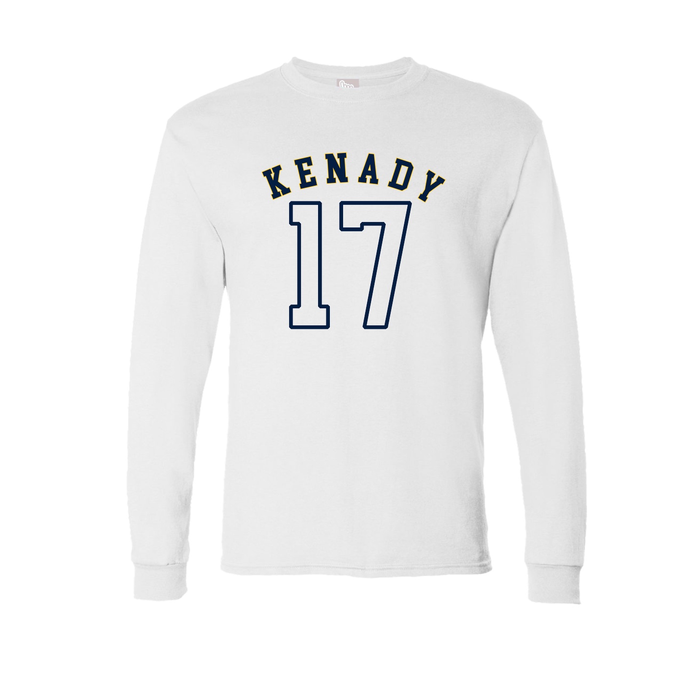 Long Sleeve Tee — Shirsey Arch in White