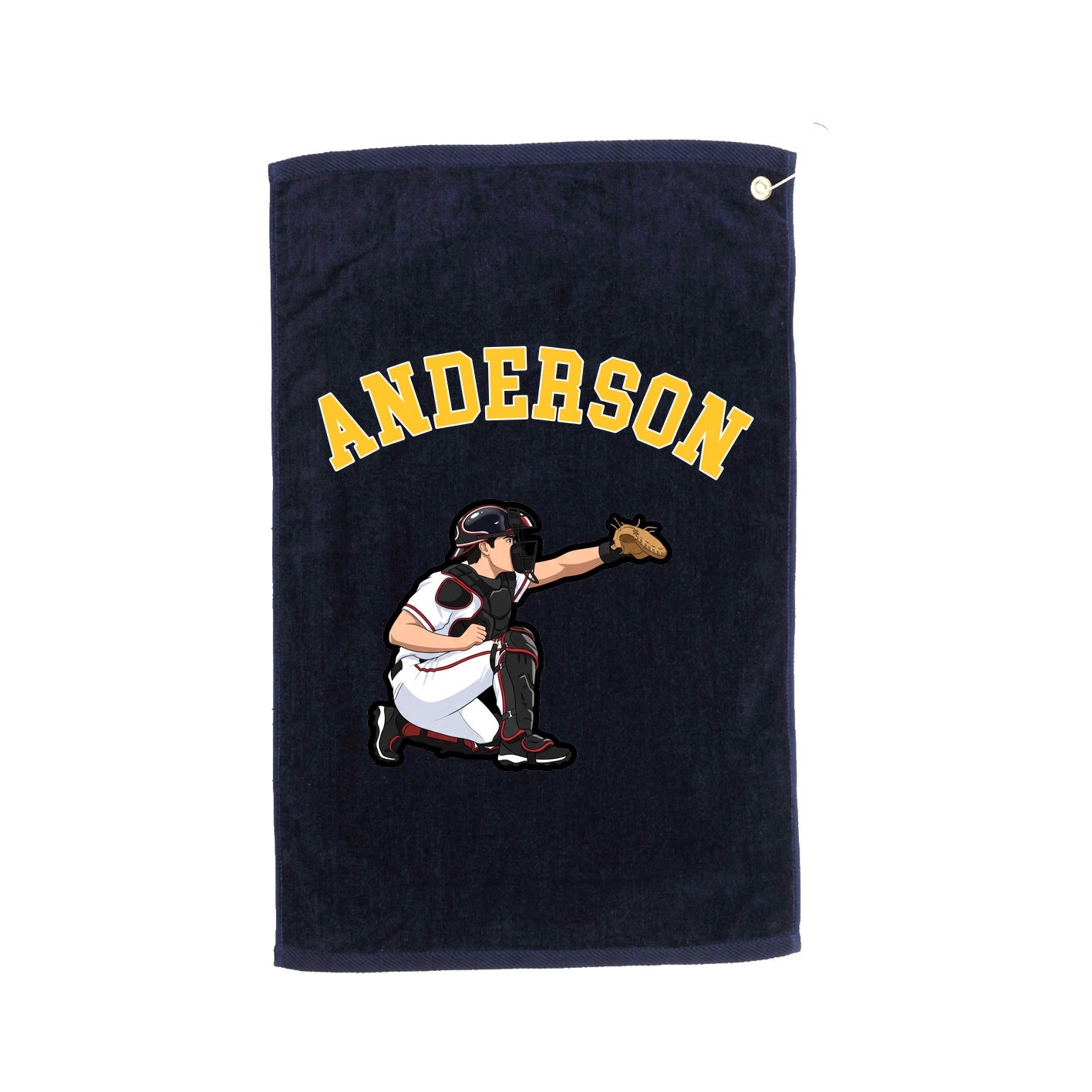 Golf Towel — Shirsey Arch in Navy