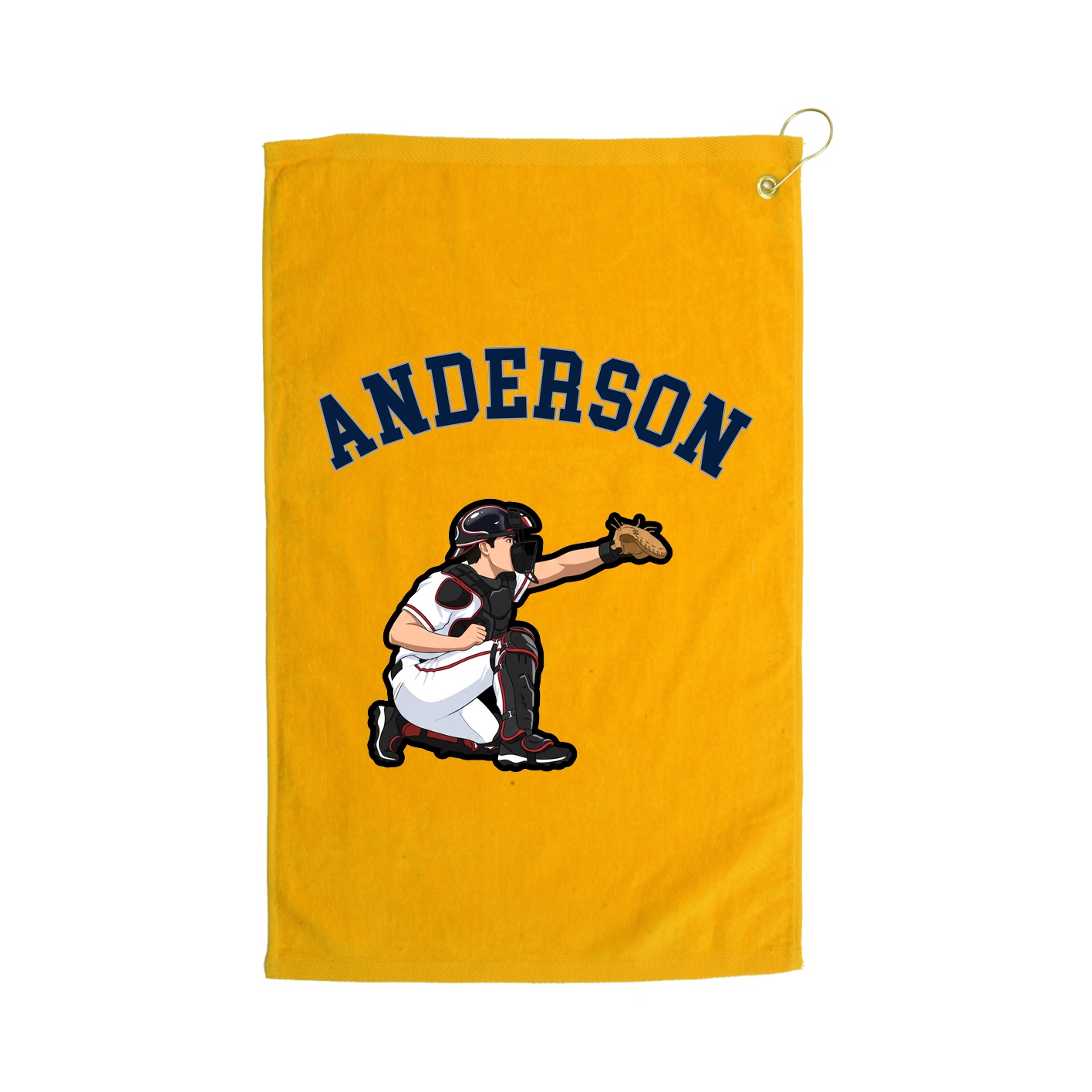 Golf Towel — Shirsey Arch in Gold