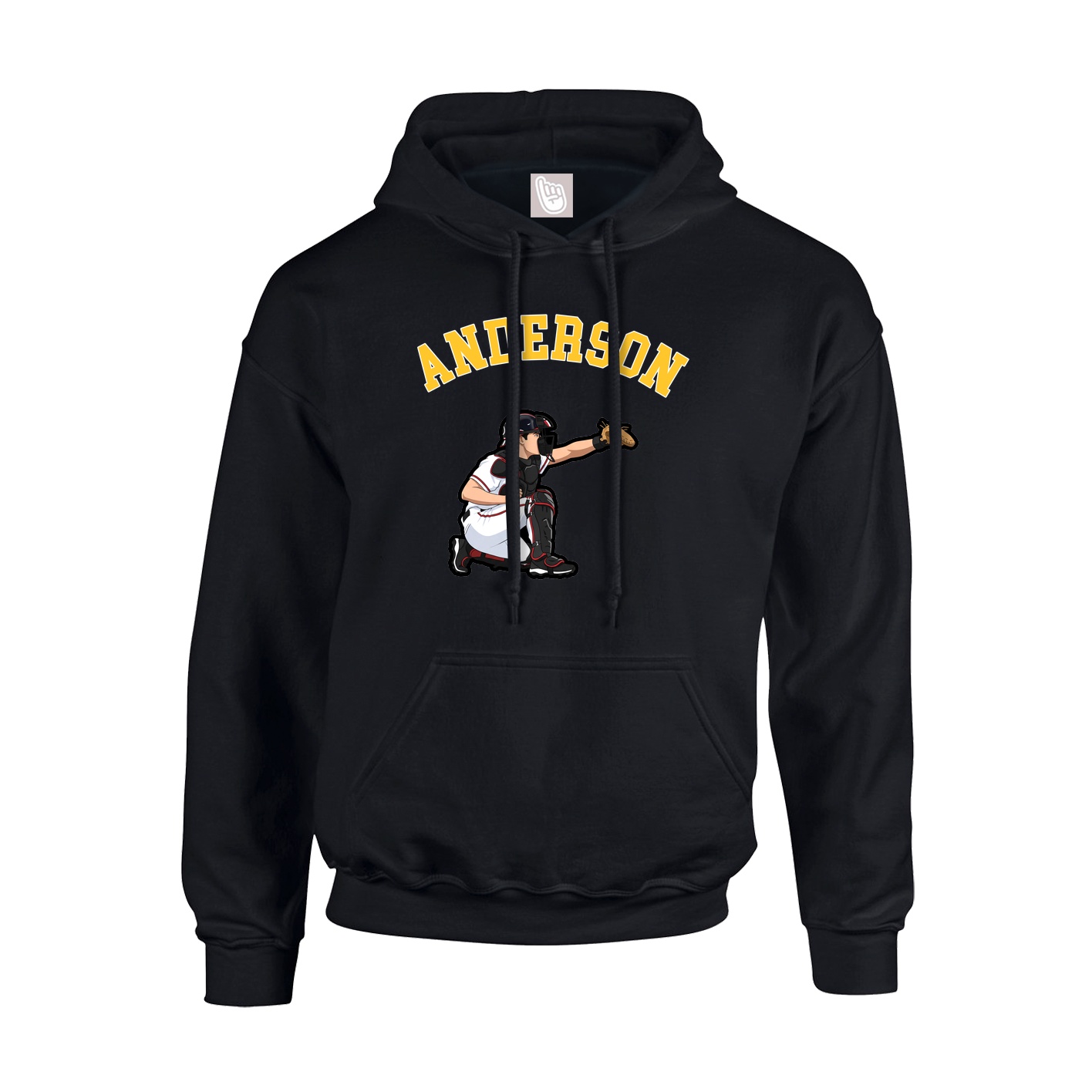 Youth Hoodie — Shirsey Arch in Black