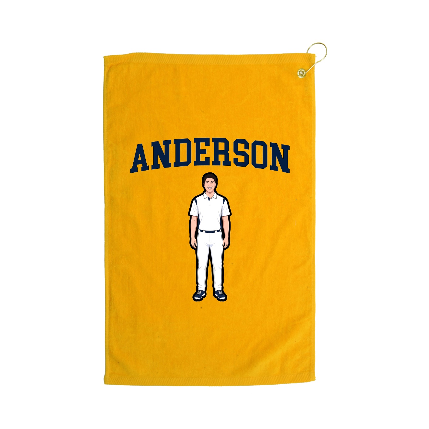 Golf Towel — Shirsey in Gold