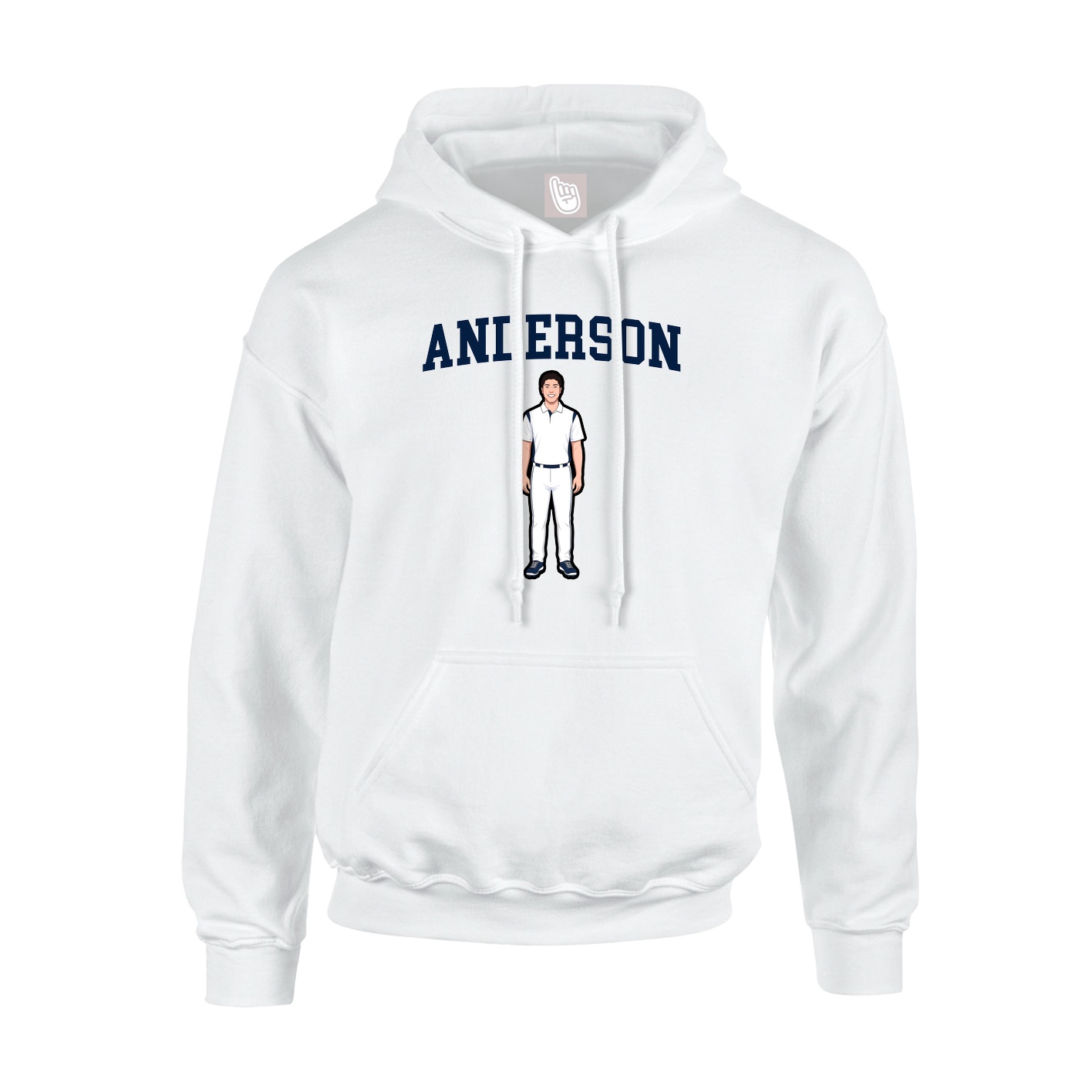 Hoodie — Shirsey in White