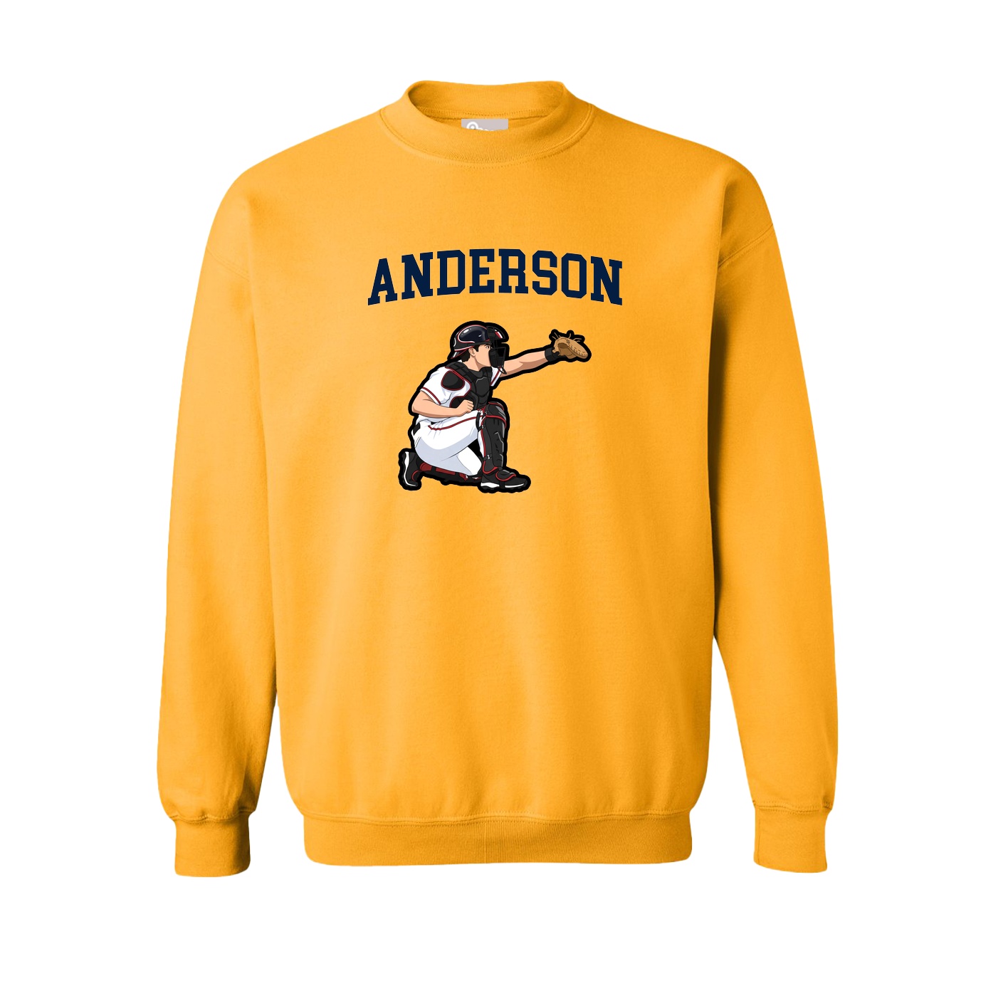Fleece Crew — Shirsey in Gold