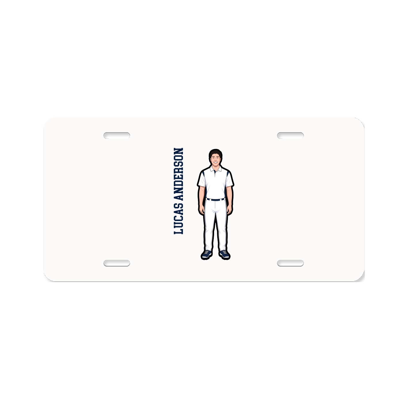 Aluminum License Plate