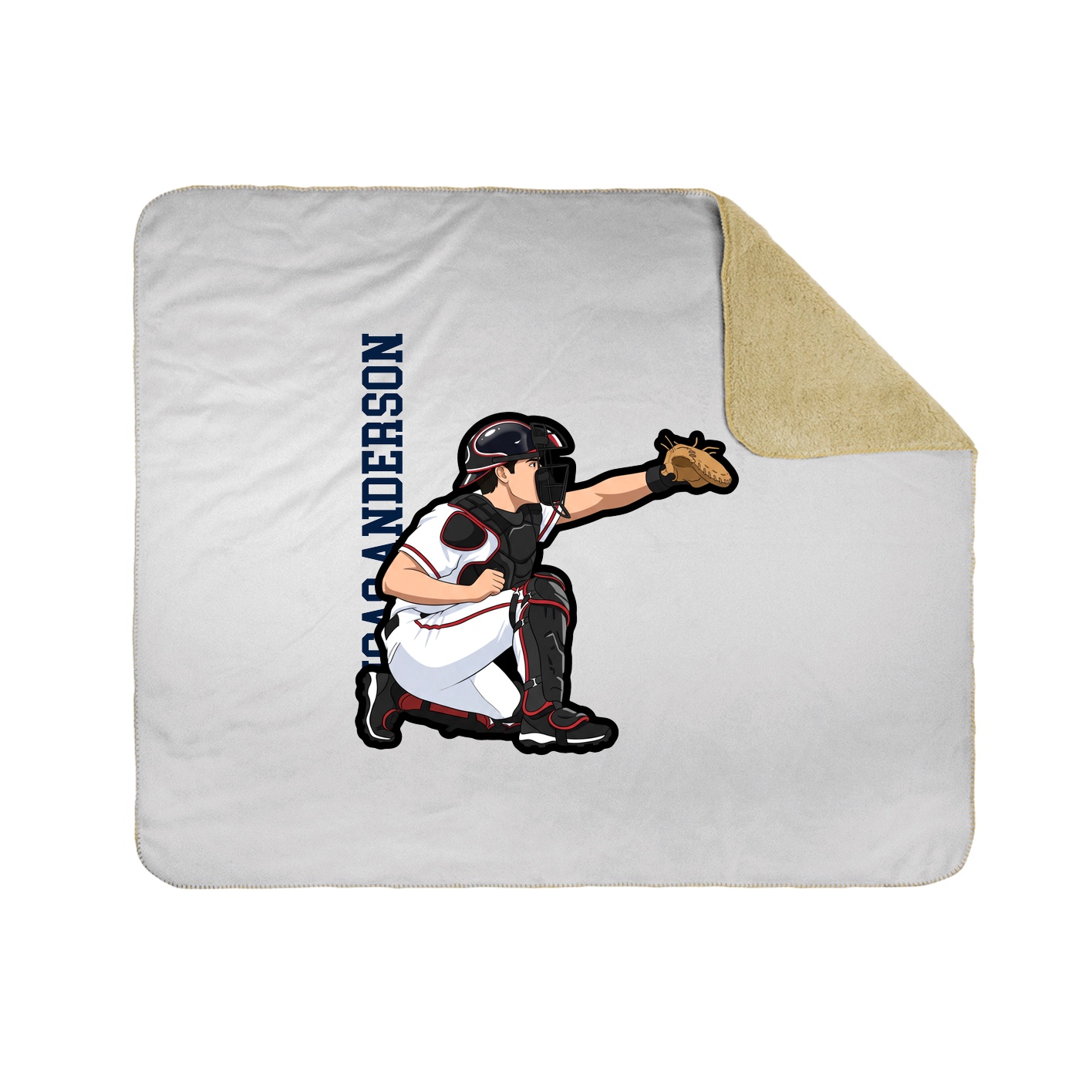 50x60 Sherpa Lined Throw Blanket