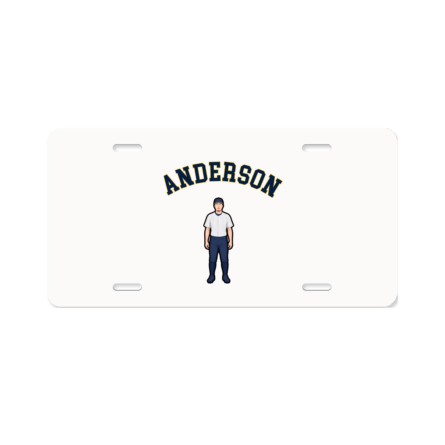 Aluminum License Plate