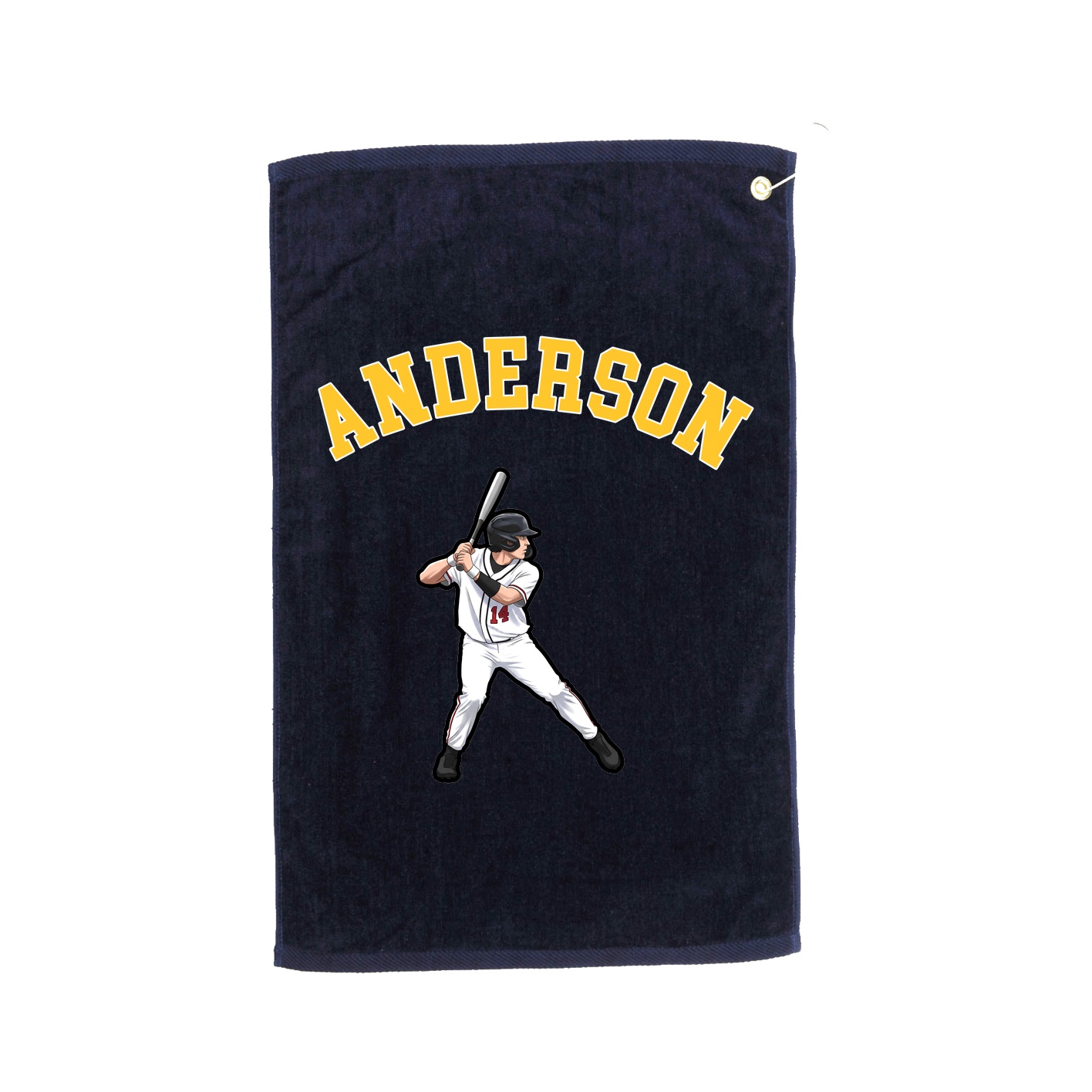 Golf Towel — Shirsey Arch in Navy