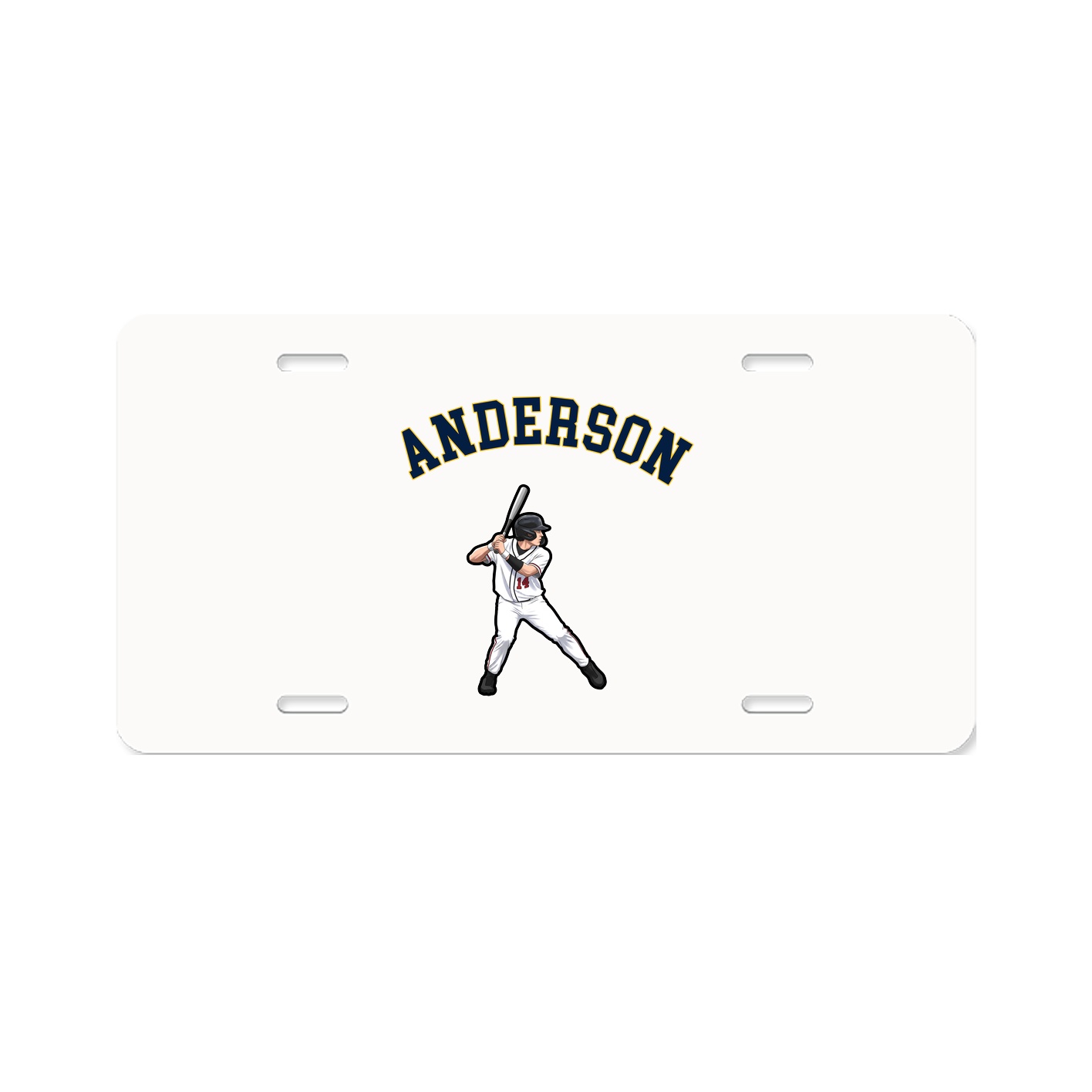 Aluminum License Plate