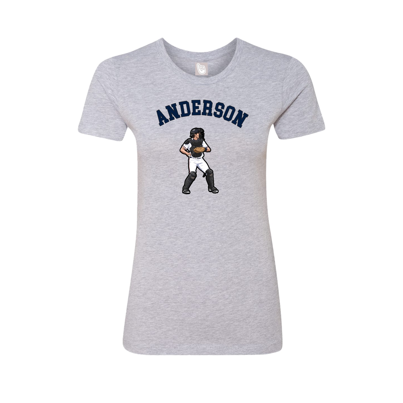Womens Tee — Shirsey Arch in Grey