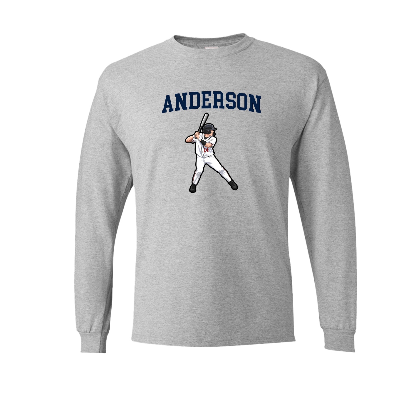 Long Sleeve Tee — Shirsey in Grey