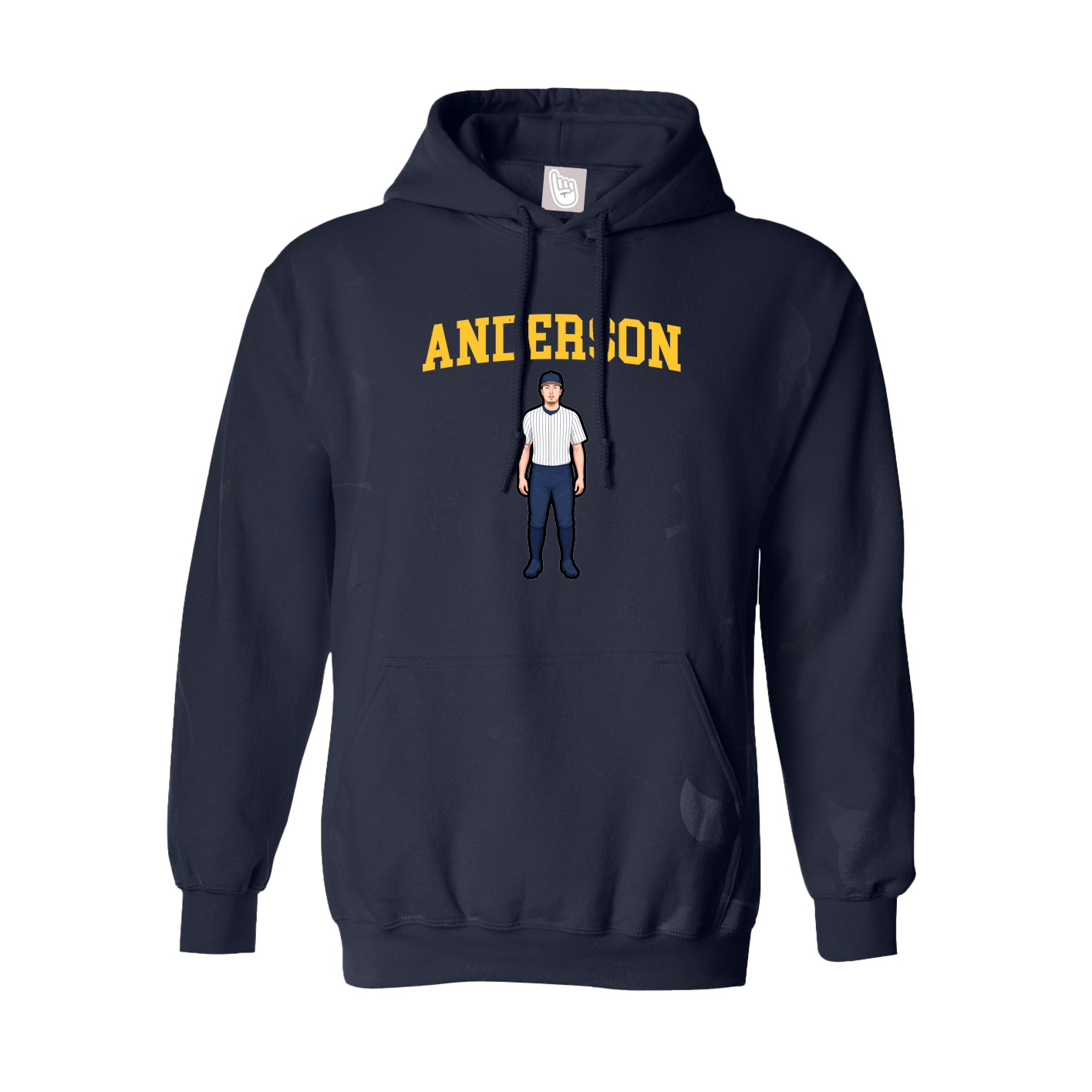 Youth Hoodie — Shirsey in Navy