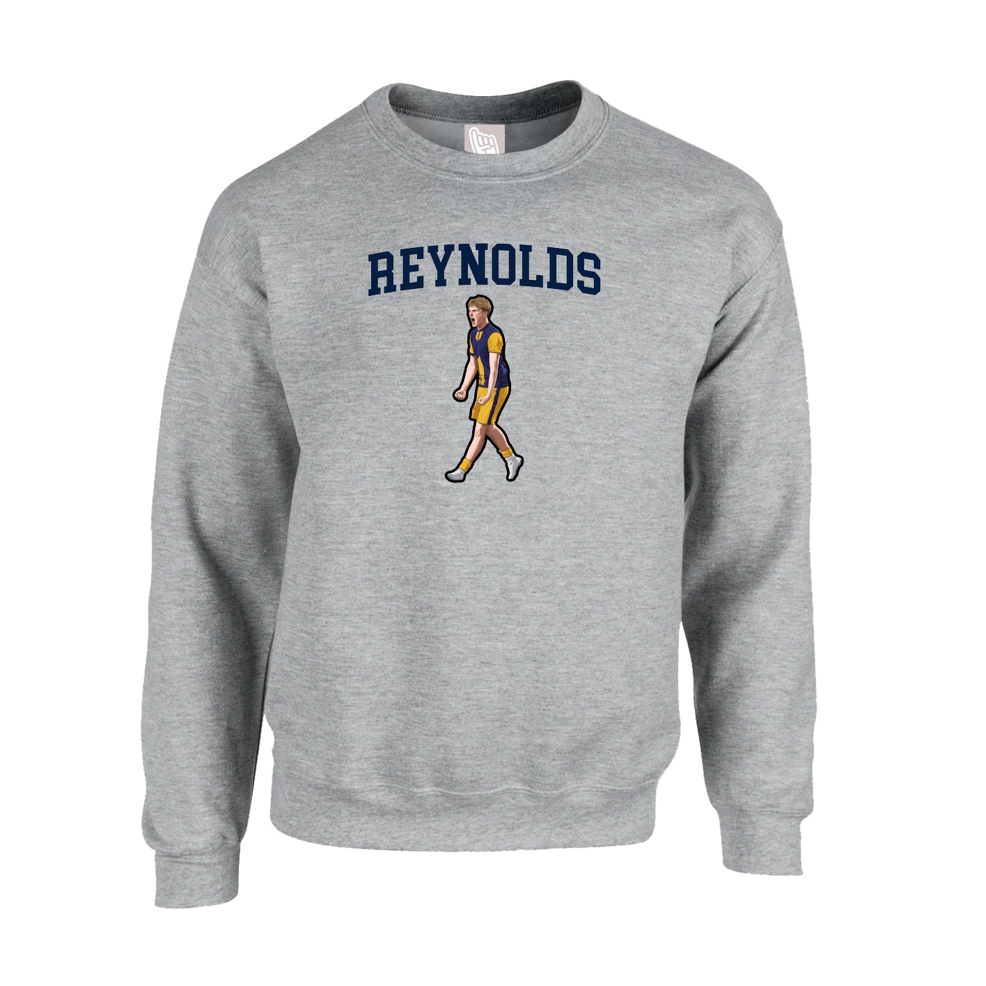 Fleece Crew — Shirsey in Grey