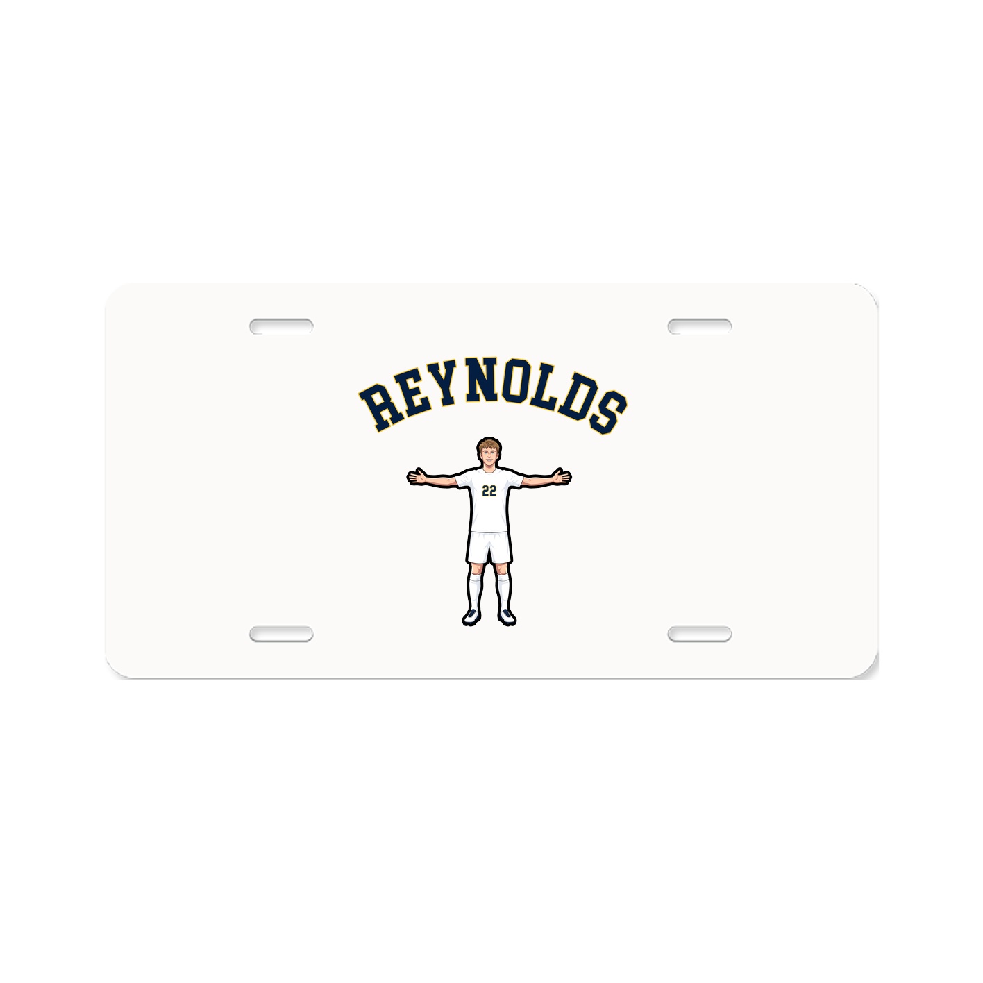 License Plate — Shirsey Arch in Classic