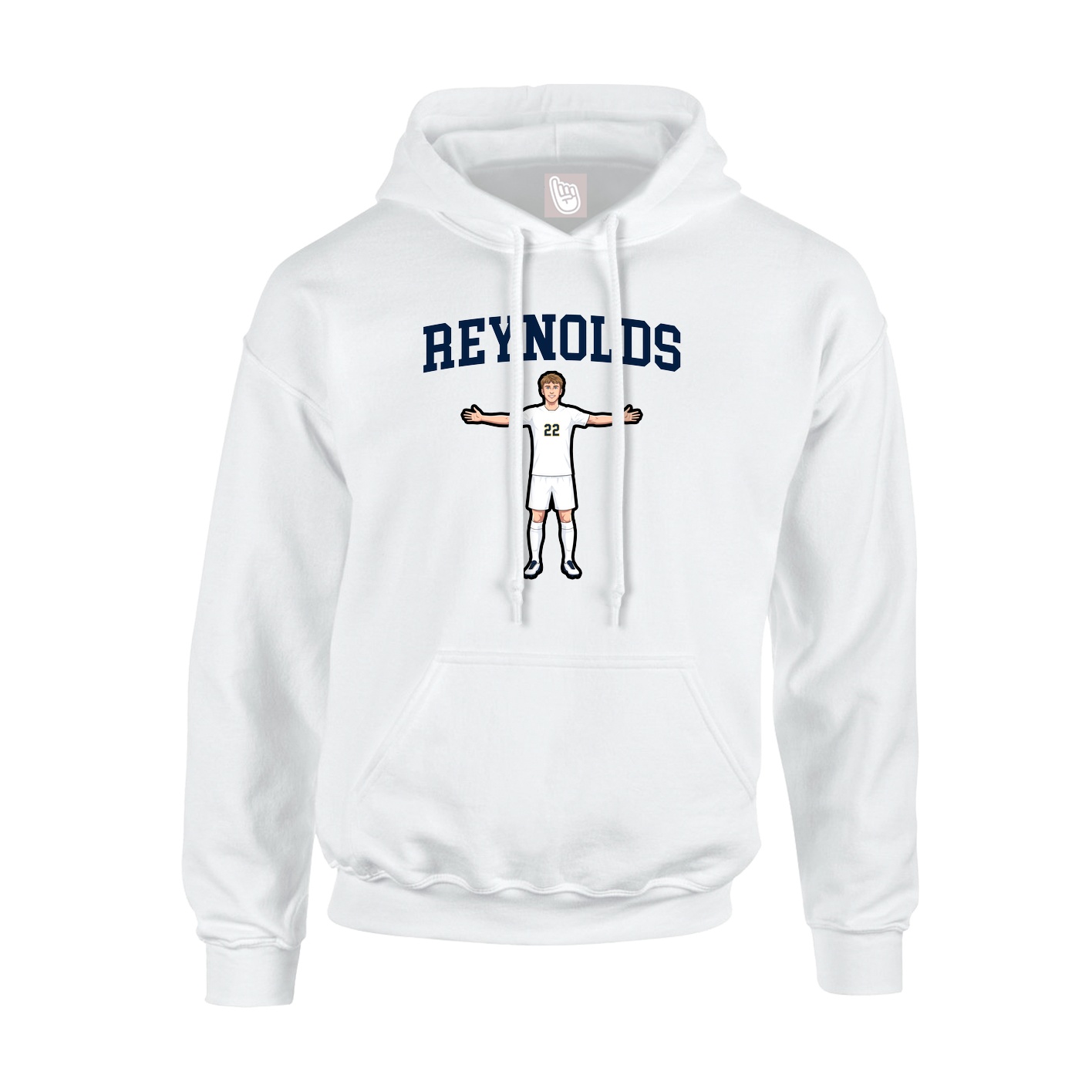Youth Hoodie — Shirsey in White