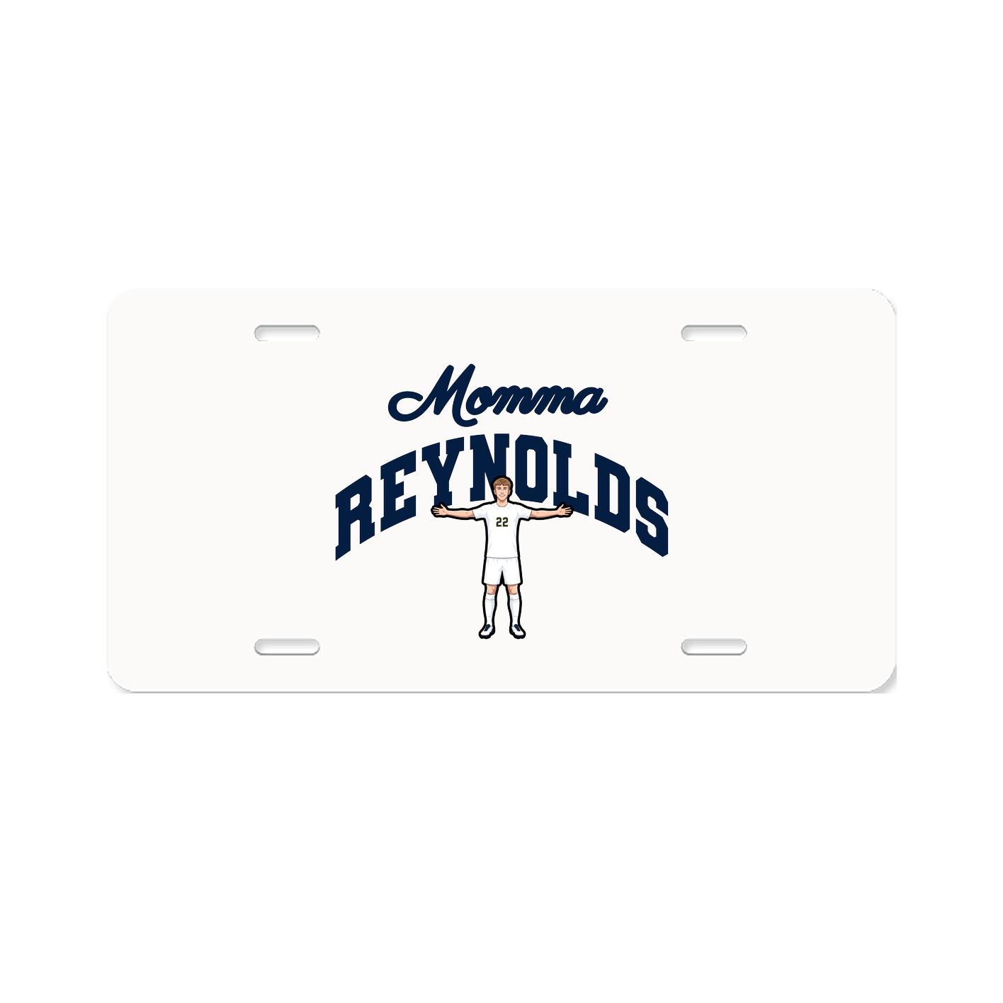 License Plate — Mothers Day Arch in Classic