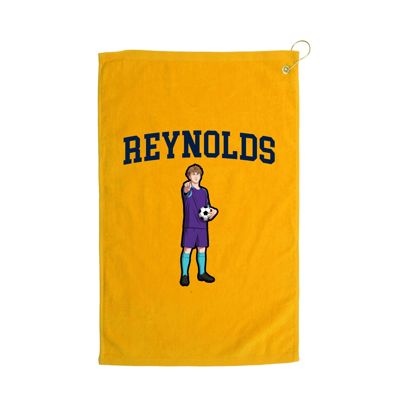 Golf Towel — Shirsey in Gold
