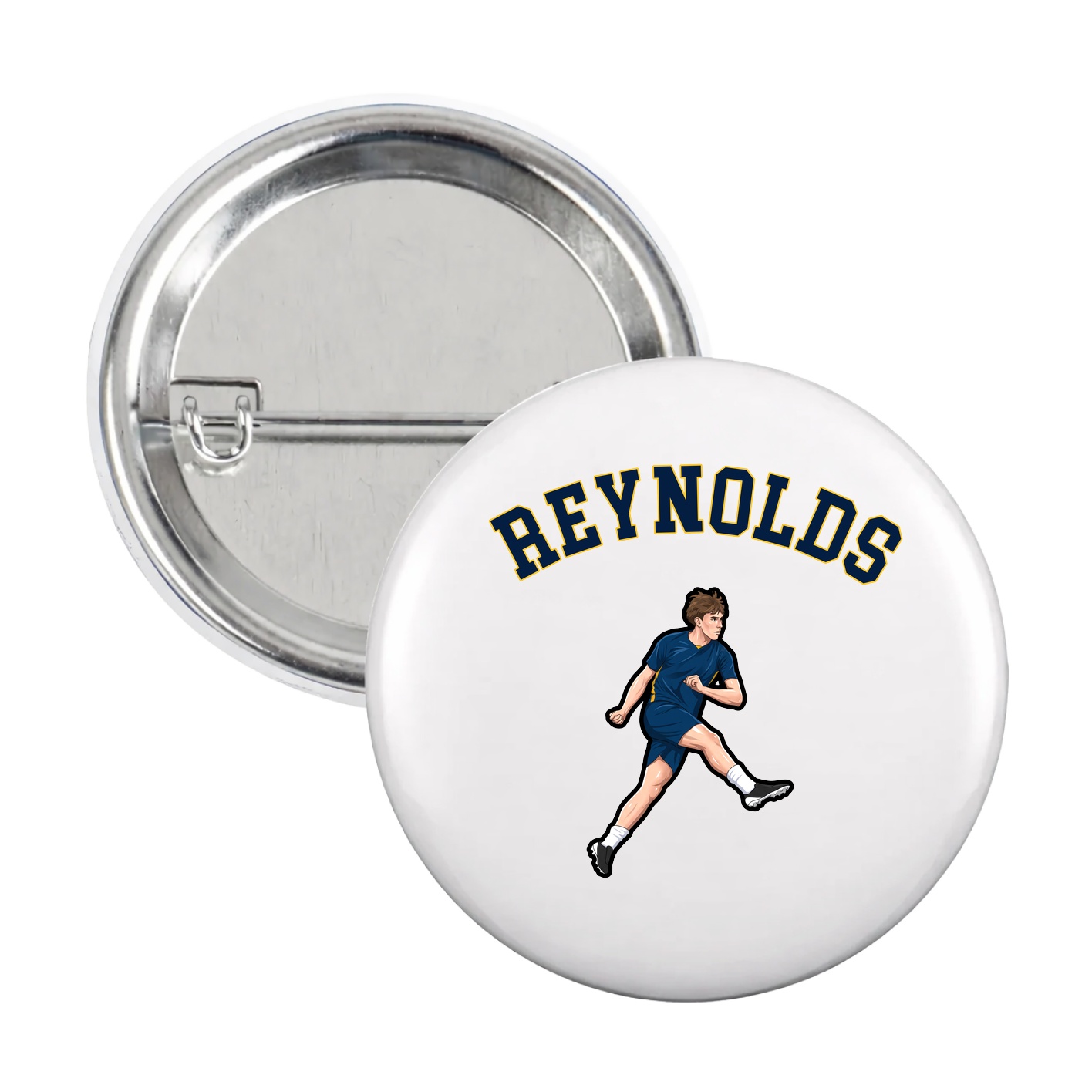 Game Day Button — Shirsey Arch in White
