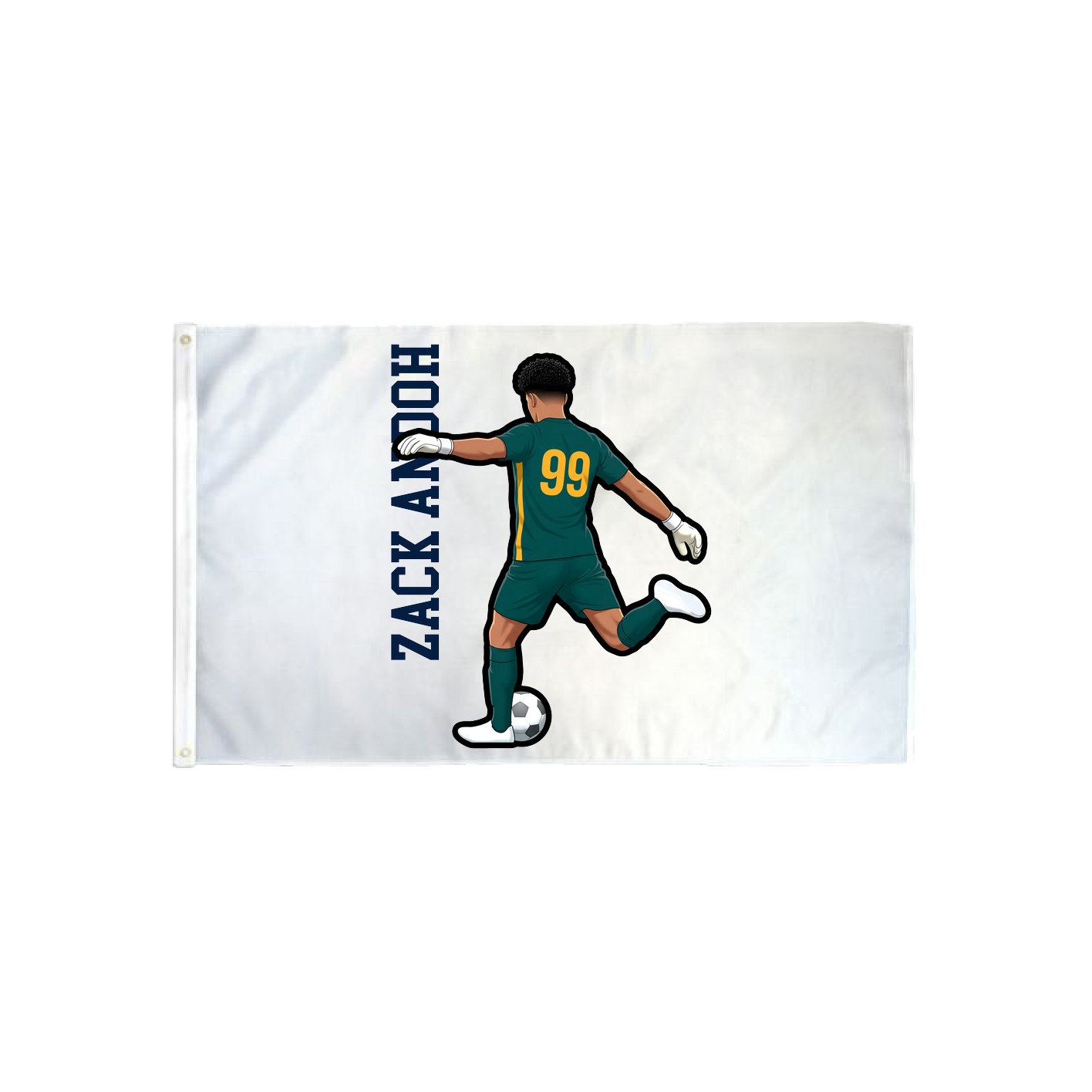 3x5 Flag — Name Vertical in Classic