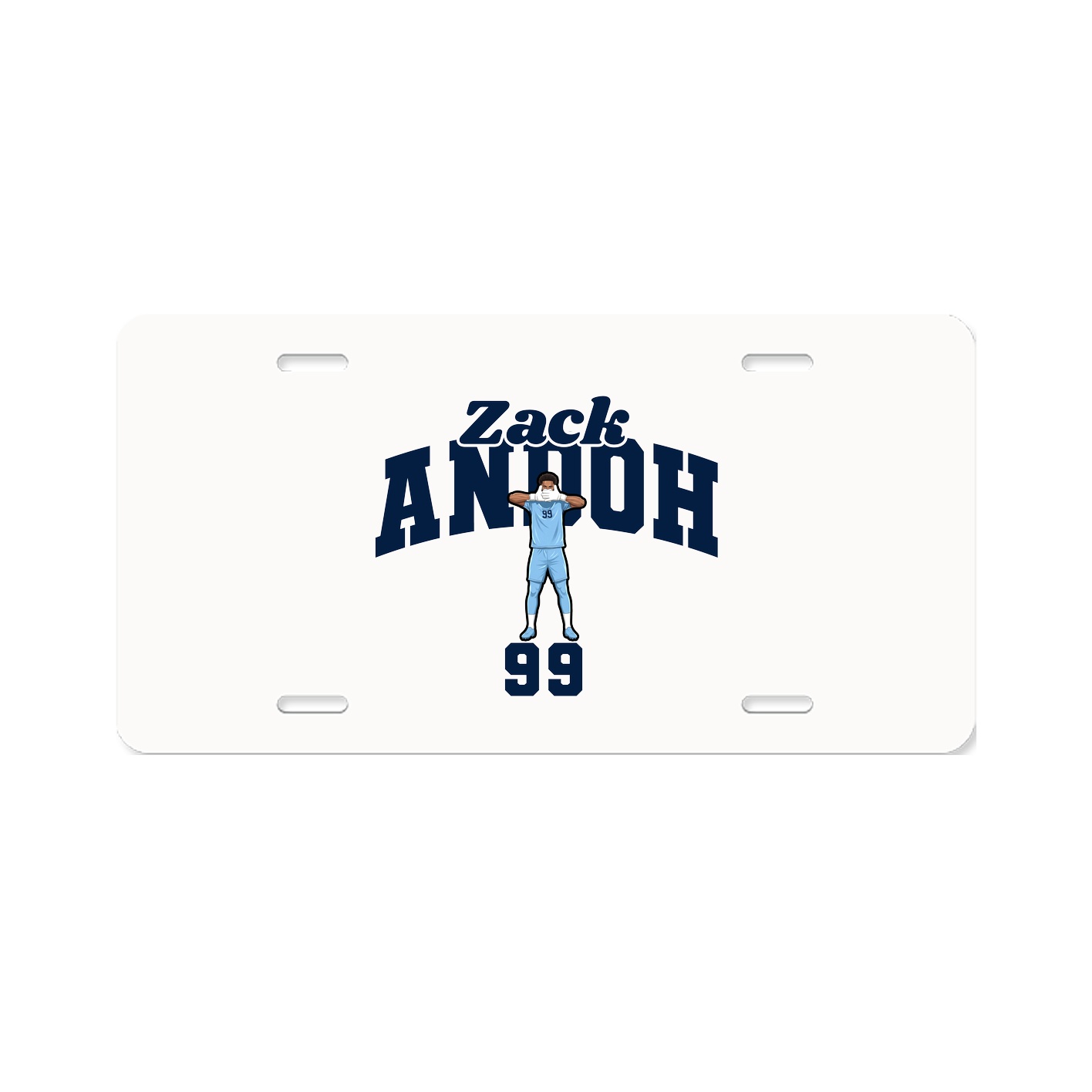 License Plate — Signature Arch in Classic
