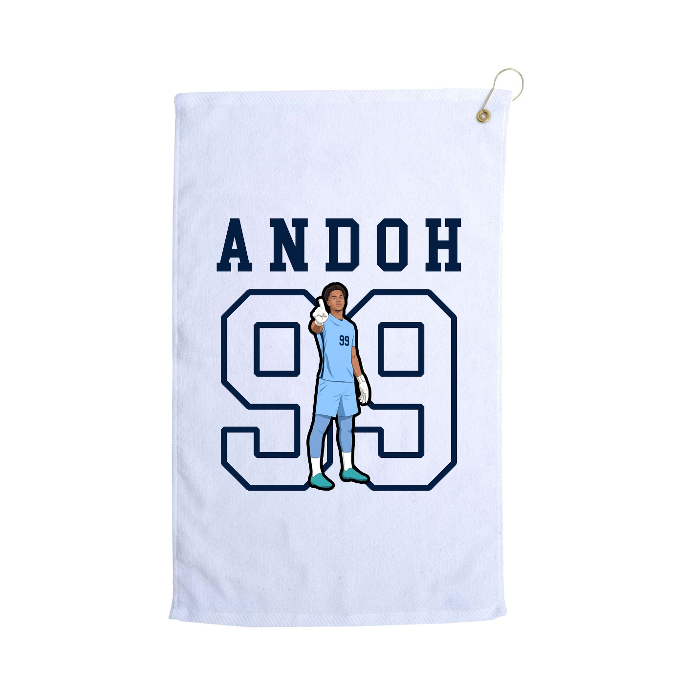 Golf Towel — Shirsey in White
