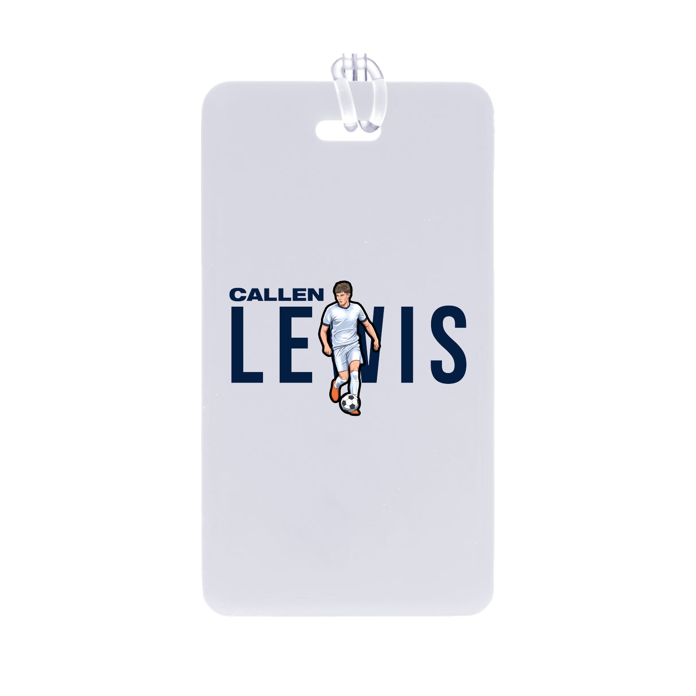 Bag Tag — Player Name in Classic