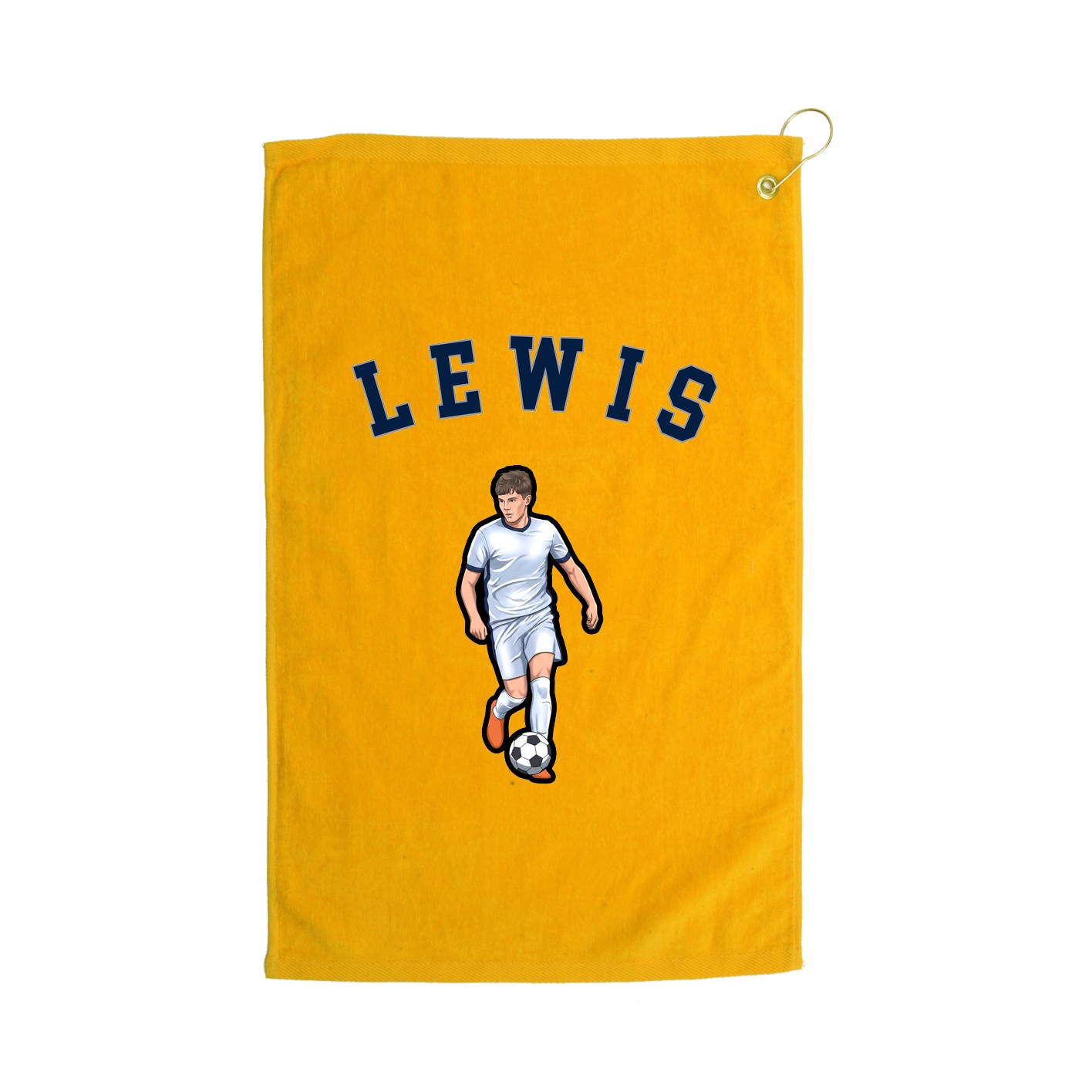 Golf Towel — Shirsey Arch in Gold
