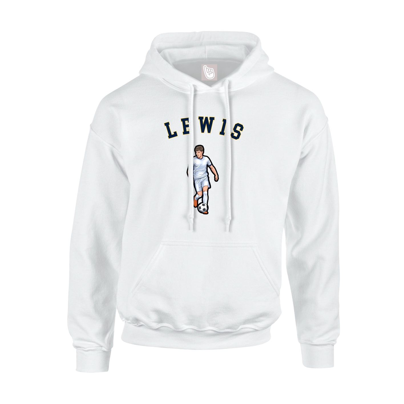 Hoodie — Shirsey Arch in White