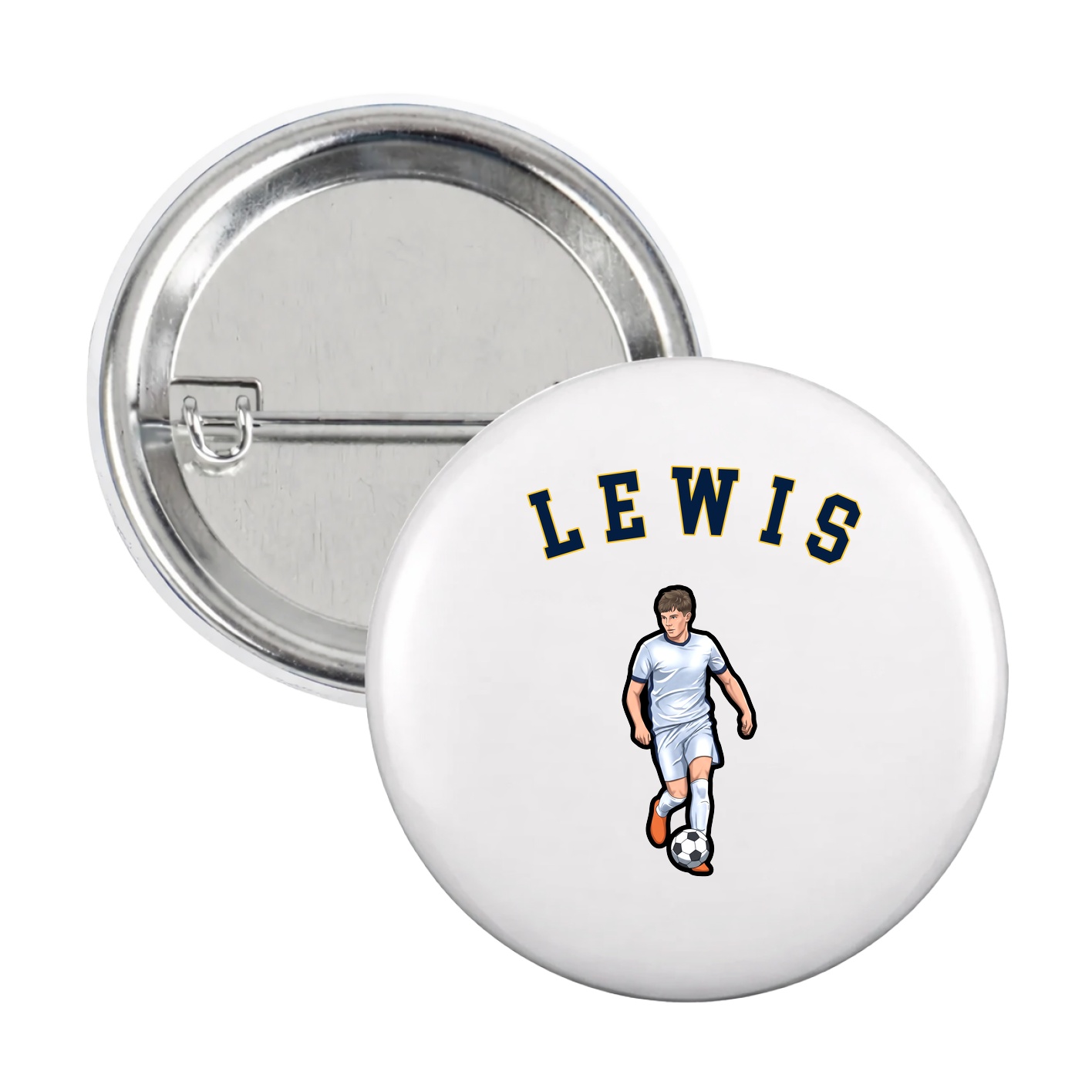 Game Day Button — Shirsey Arch in White