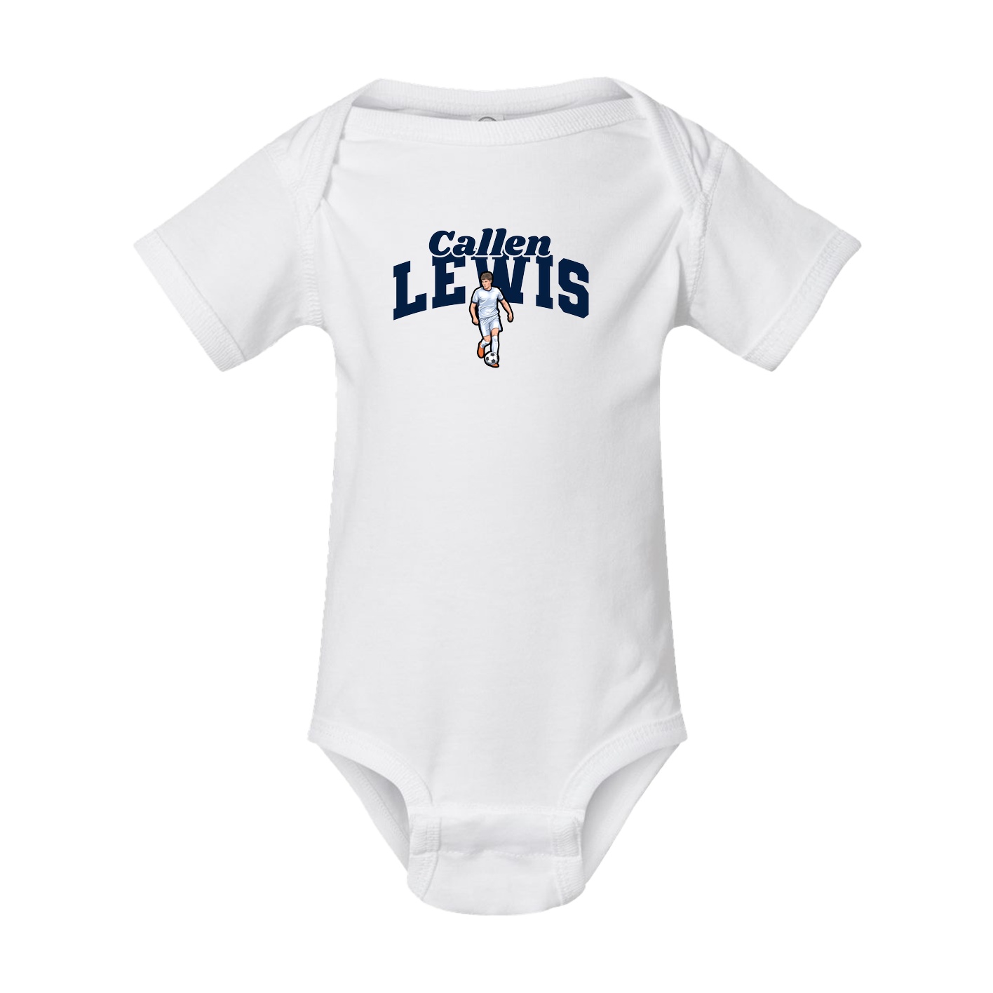 Baby Onesie — Signature Arch in White