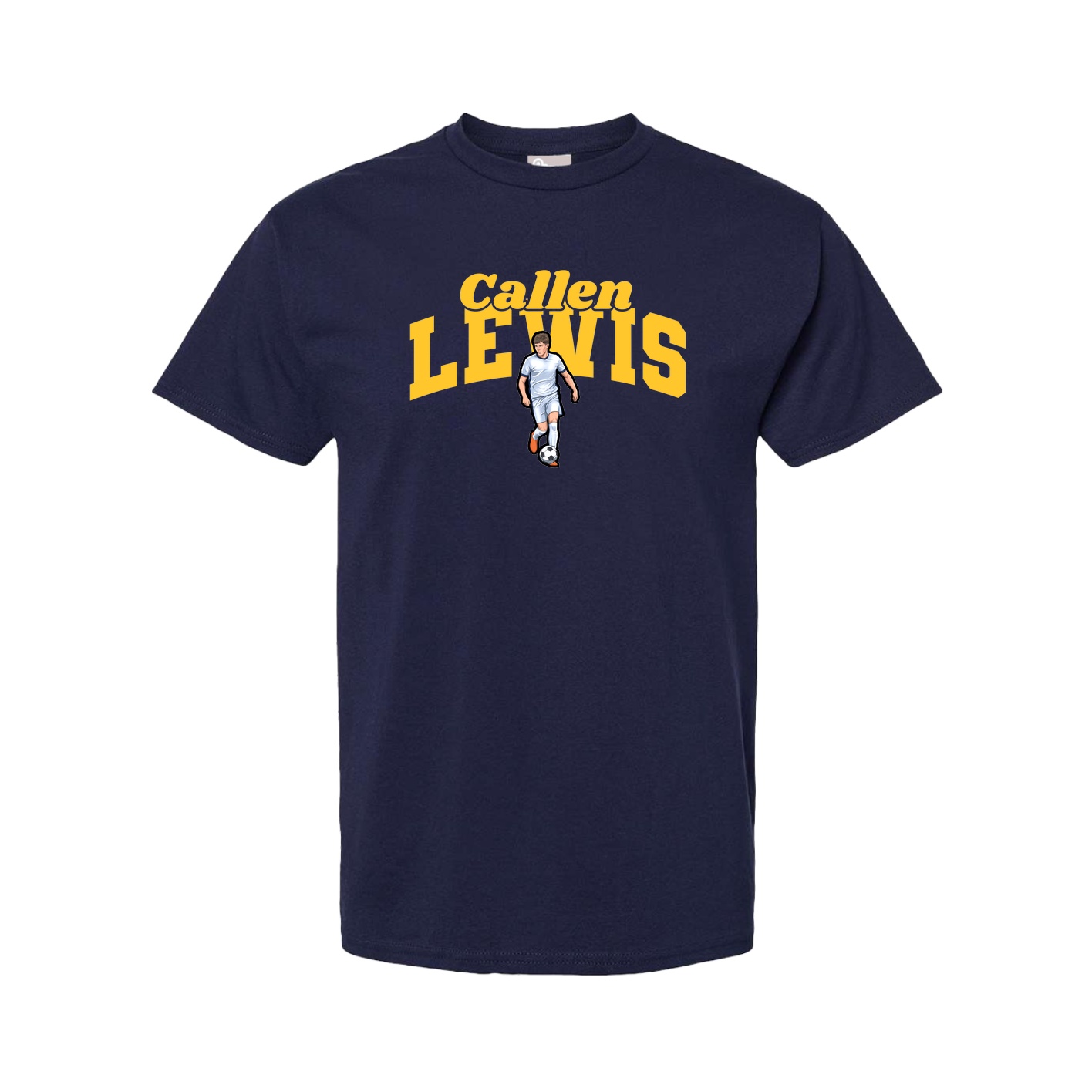 Tee — Signature Arch in Navy