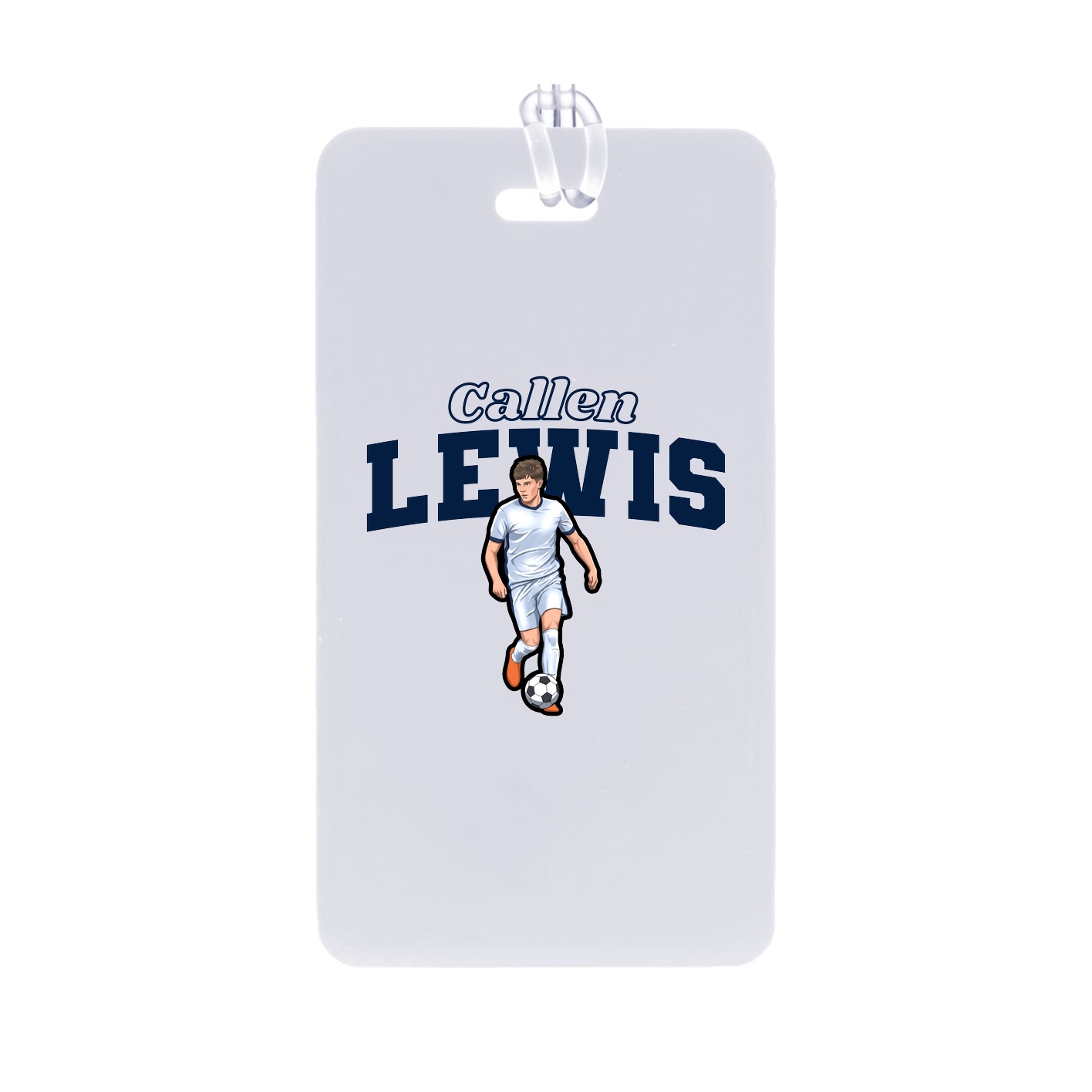 Bag Tag — Name Arch in Classic