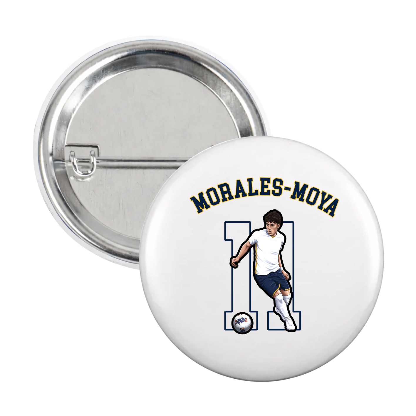 Game Day Button — Shirsey Arch in White