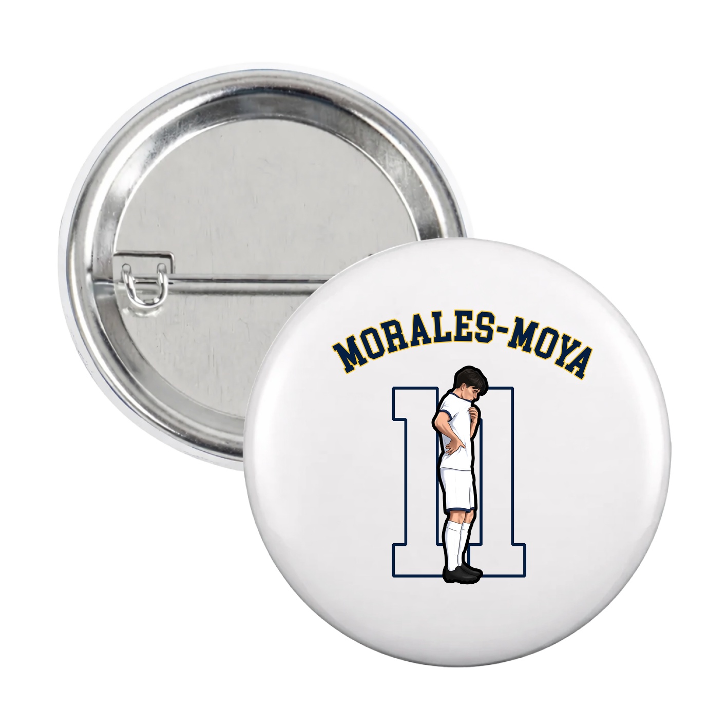 Game Day Button — Shirsey Arch in White