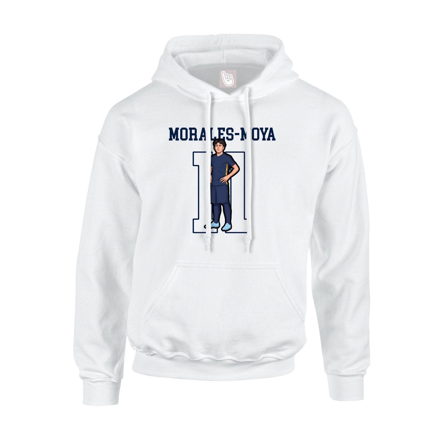 Youth Hoodie — Shirsey in White