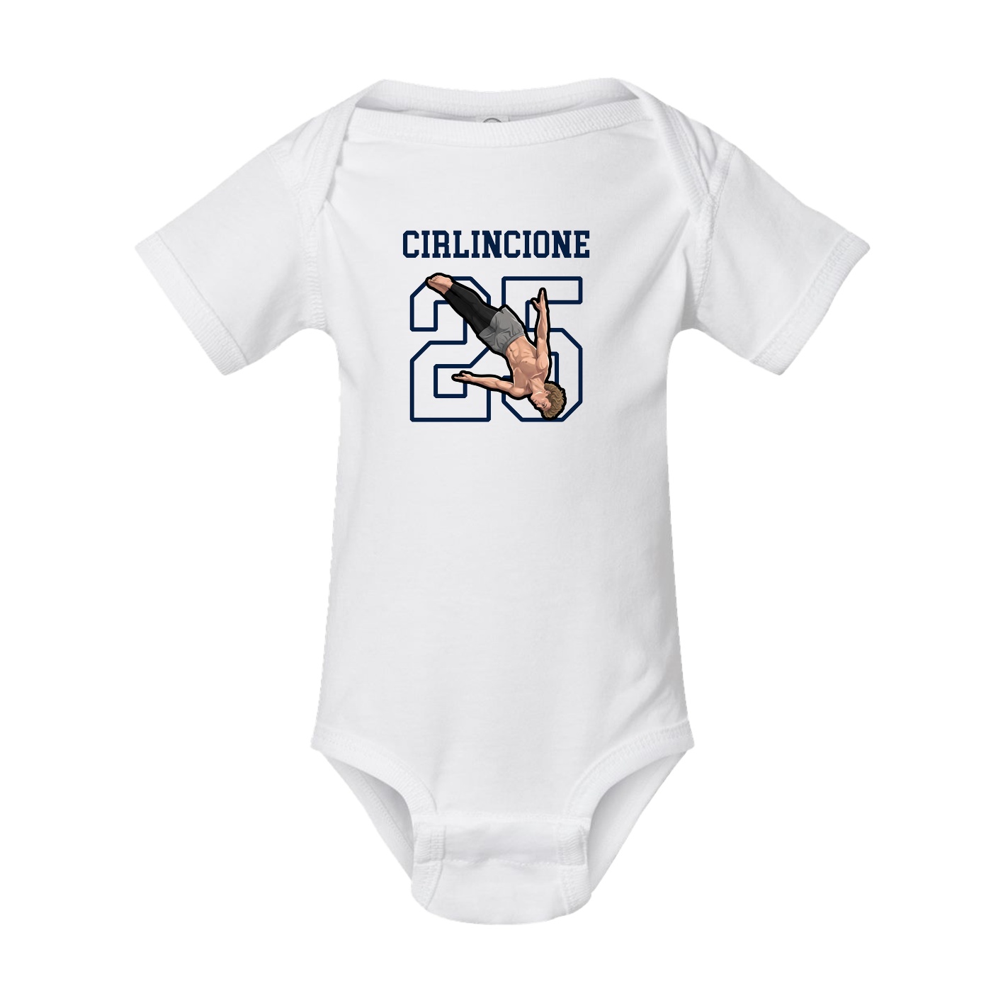 Baby Onesie — Shirsey in White