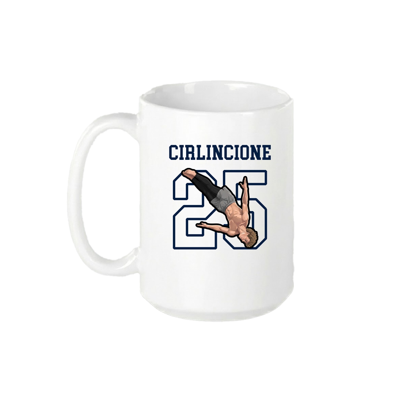 15oz Coffee Mug — Shirsey in White