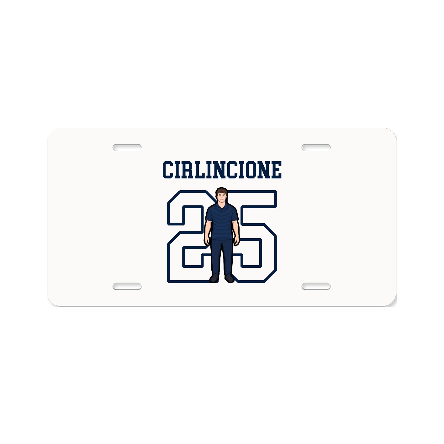 License Plate — Shirsey in Classic