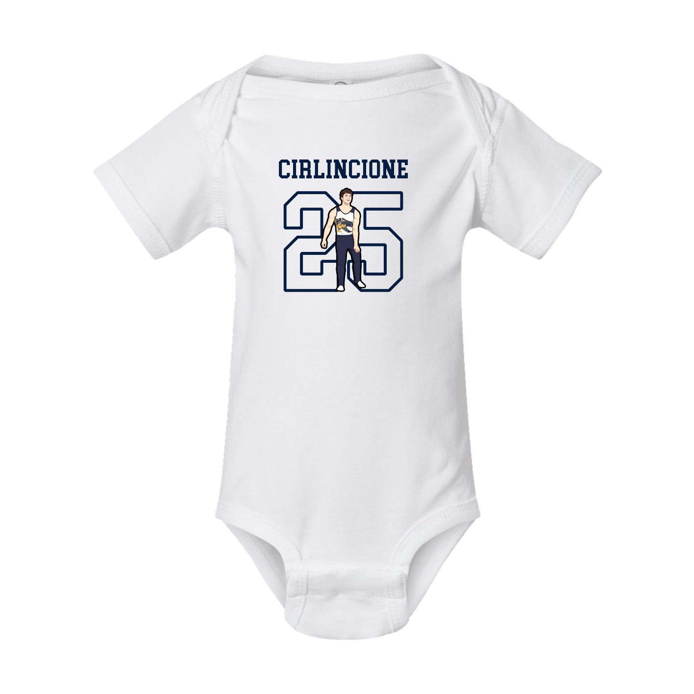 Baby Onesie — Shirsey in White
