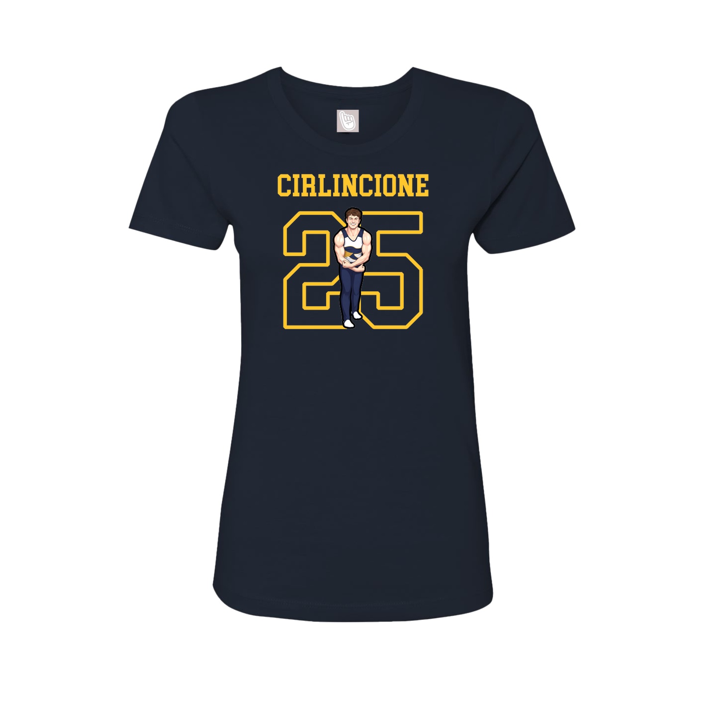 Fitted Women's Tee — Shirsey in Navy