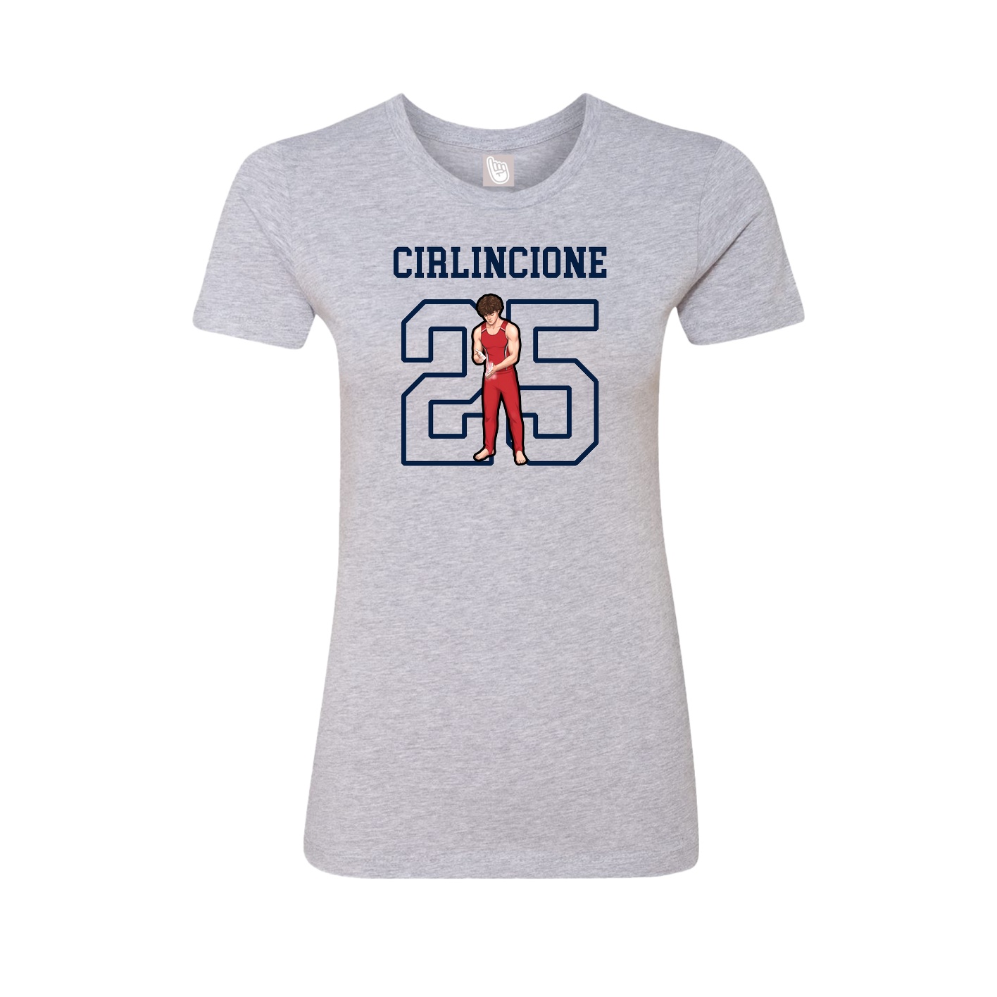 Fitted Women's Tee — Shirsey in Grey